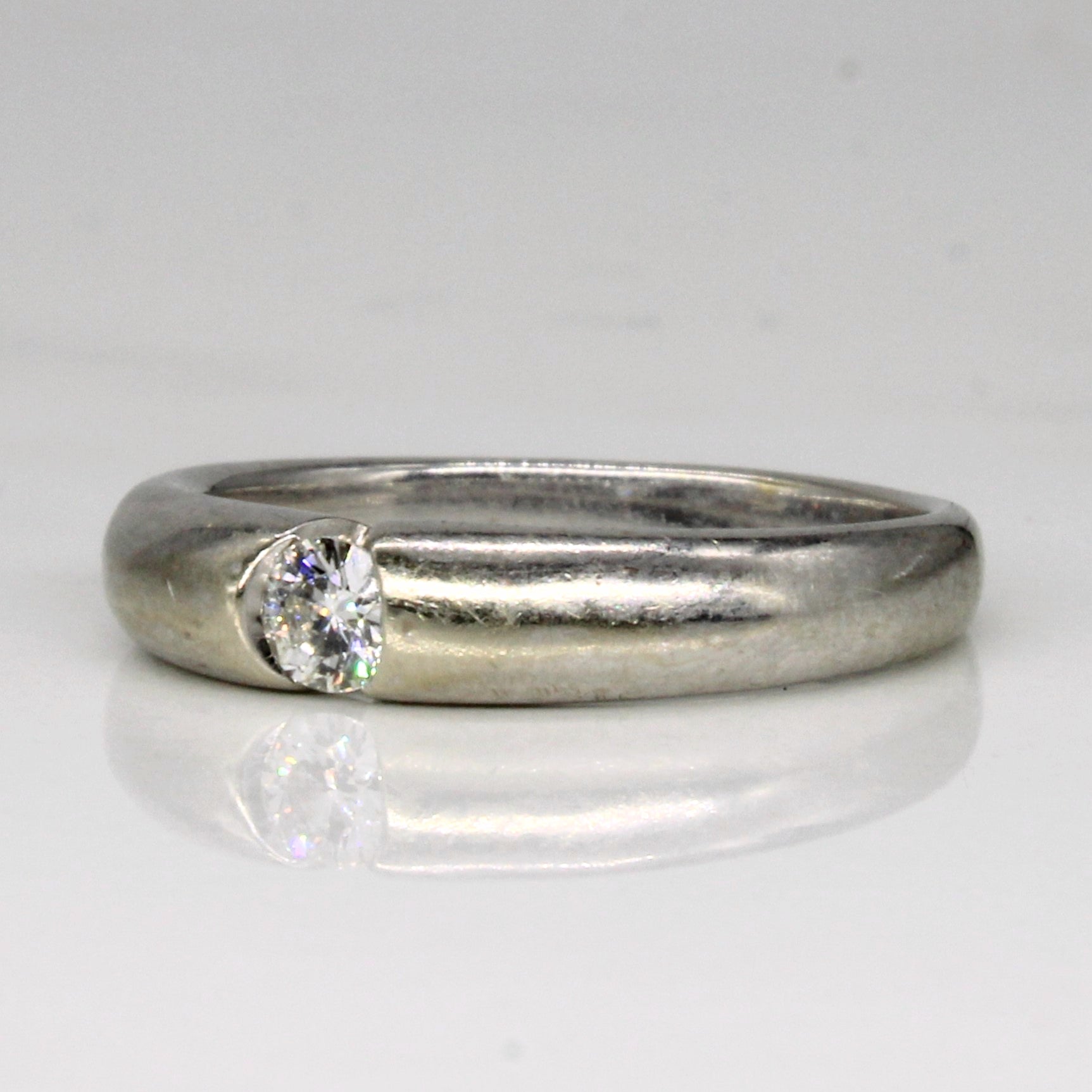 Tension Set Diamond Ring | 0.14ct | SZ 5.75 | - 100 Ways