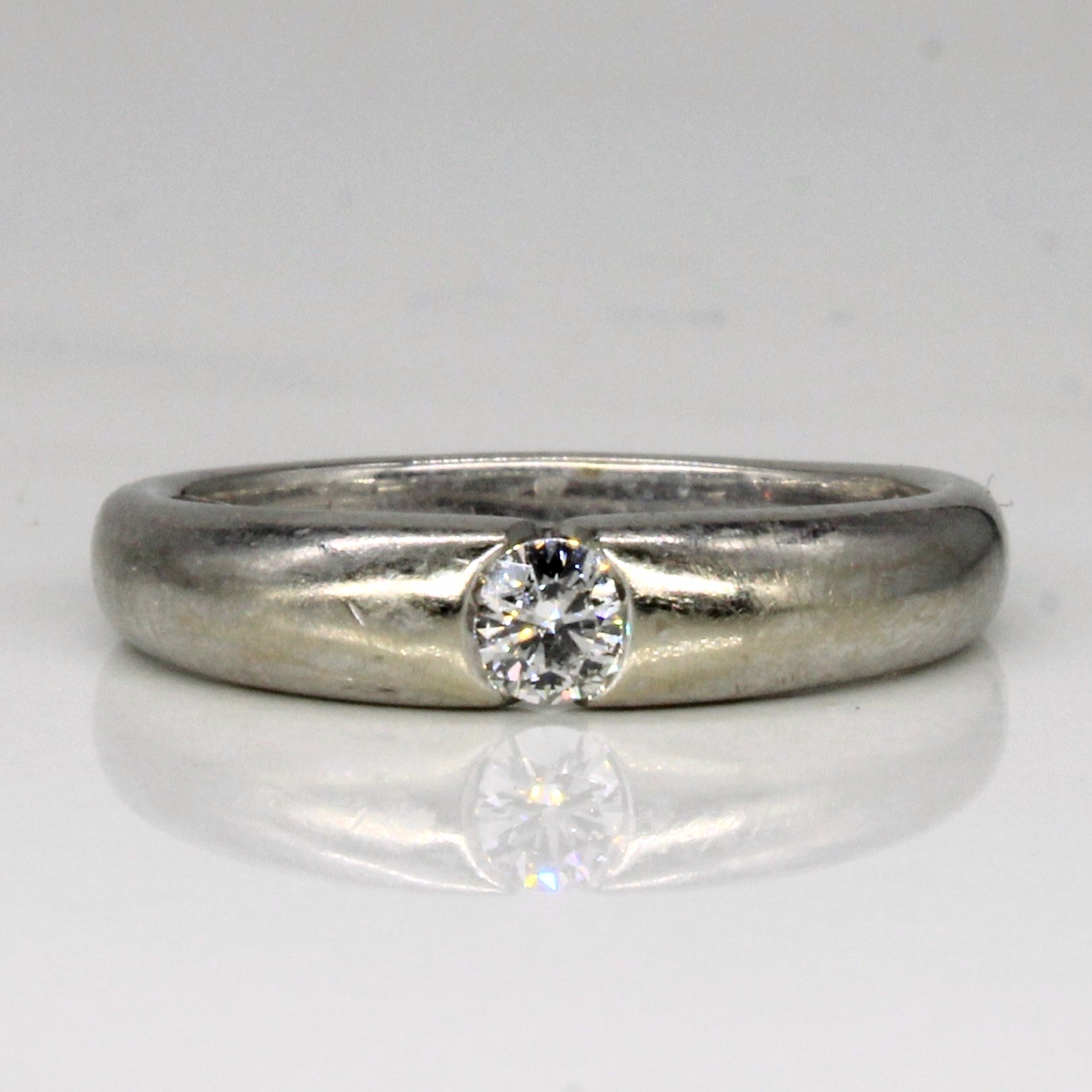 Tension Set Diamond Ring | 0.14ct | SZ 5.75 | - 100 Ways