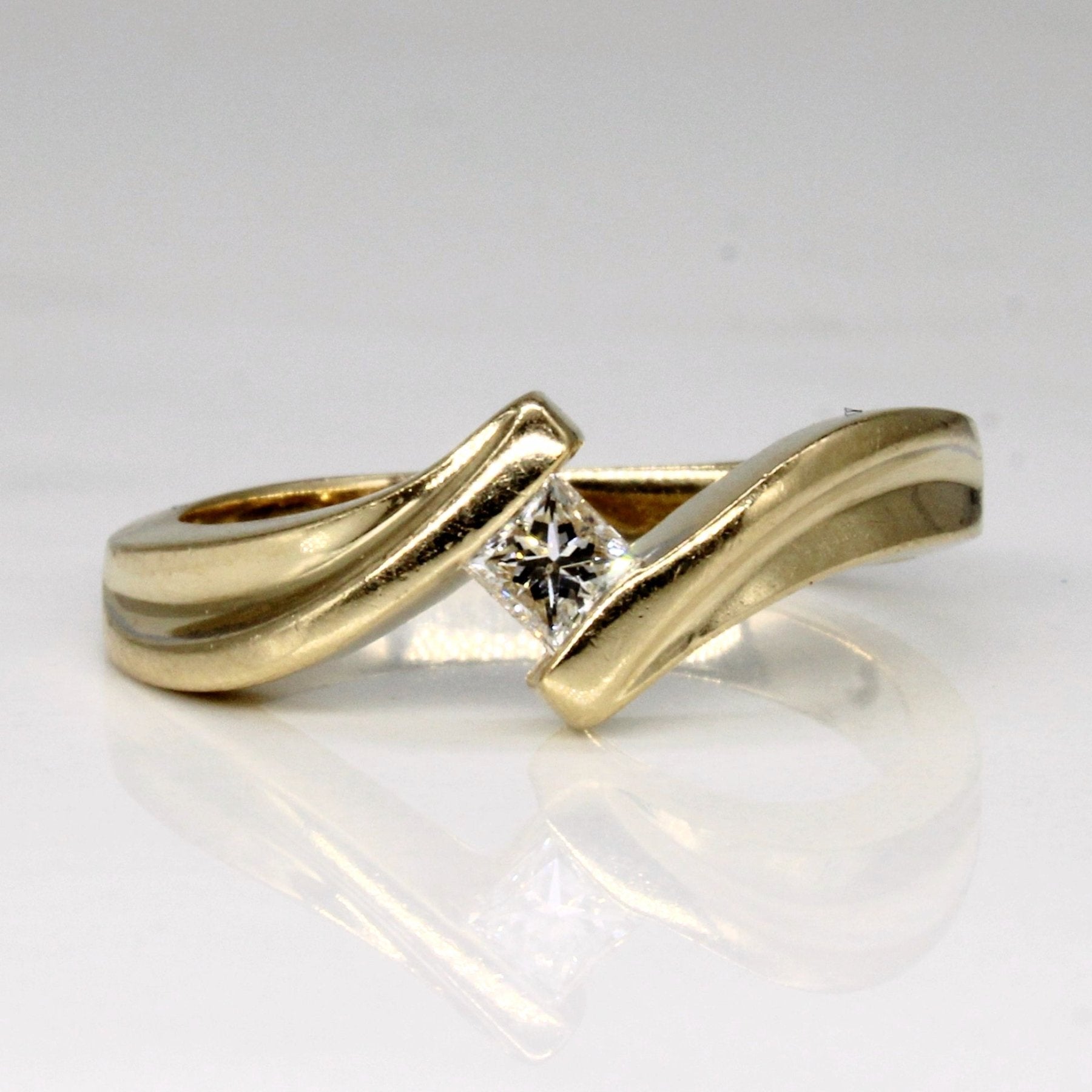 Tension Set Diamond Ring | 0.15ct | SZ 6.25 | - 100 Ways