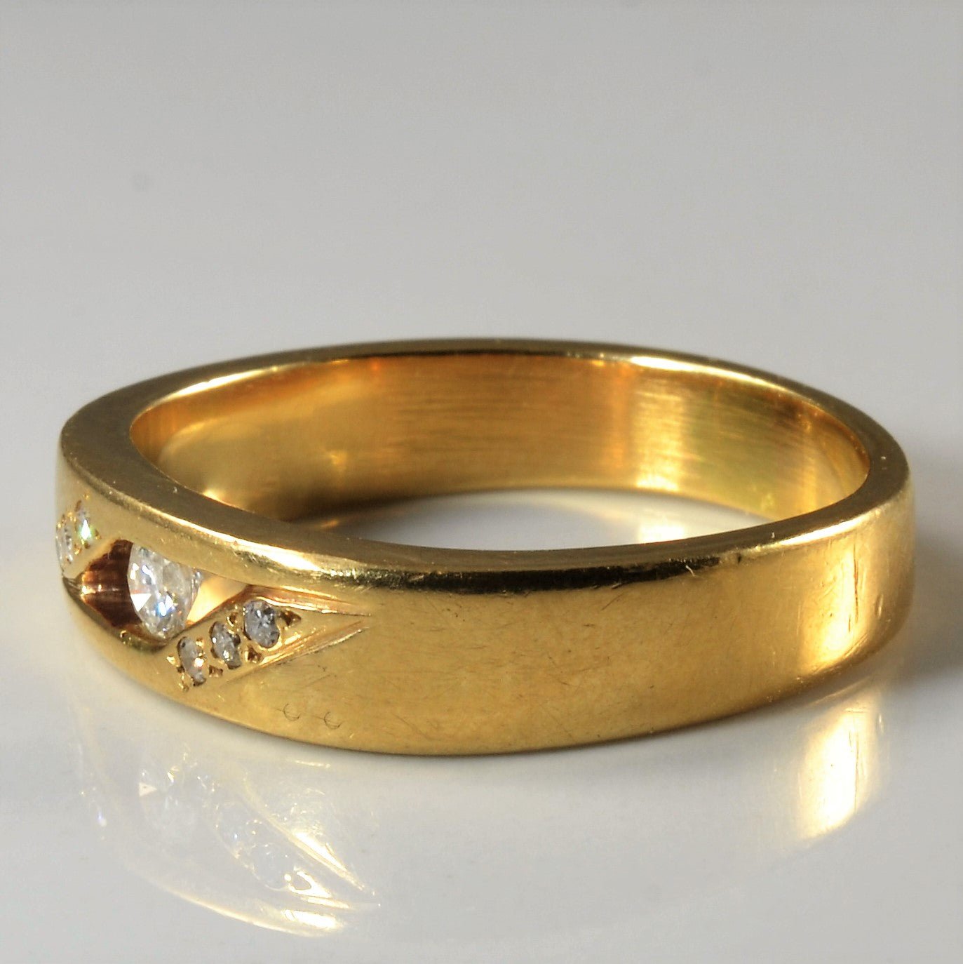 Tension Set Diamond Ring | 0.22ctw | SZ 10.5 | - 100 Ways