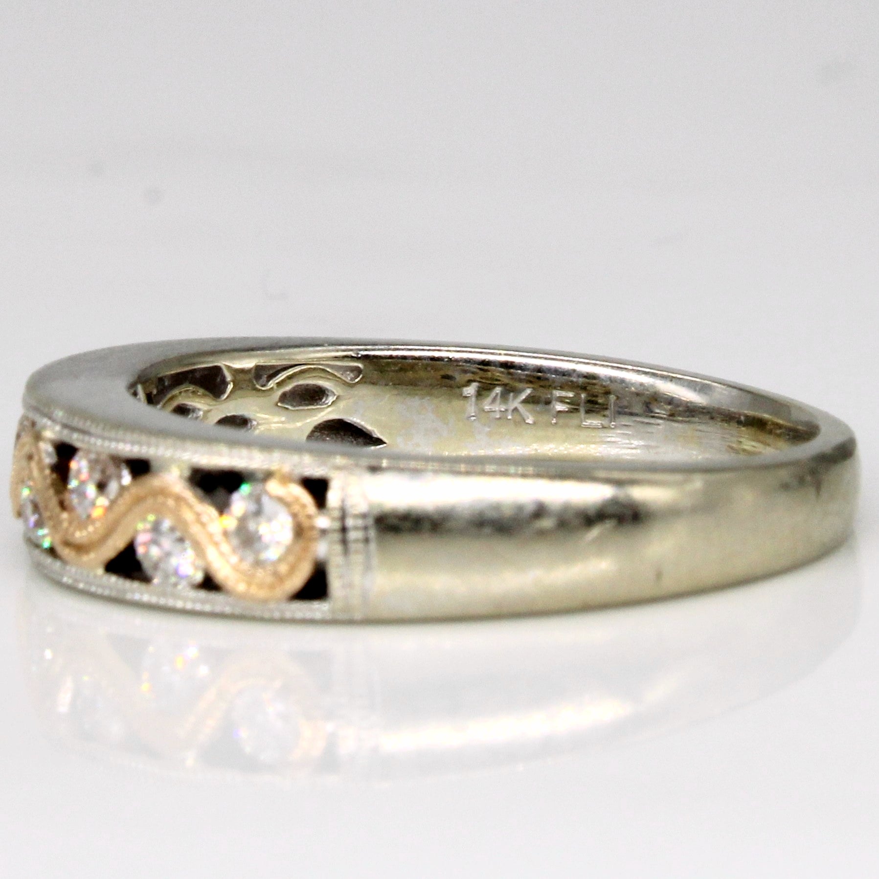 Tension Set Diamond Ring | 0.28ctw | SZ 7 | - 100 Ways