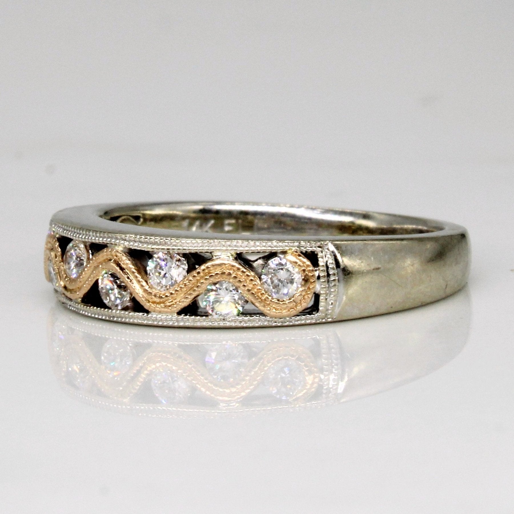 Tension Set Diamond Ring | 0.28ctw | SZ 7 | - 100 Ways
