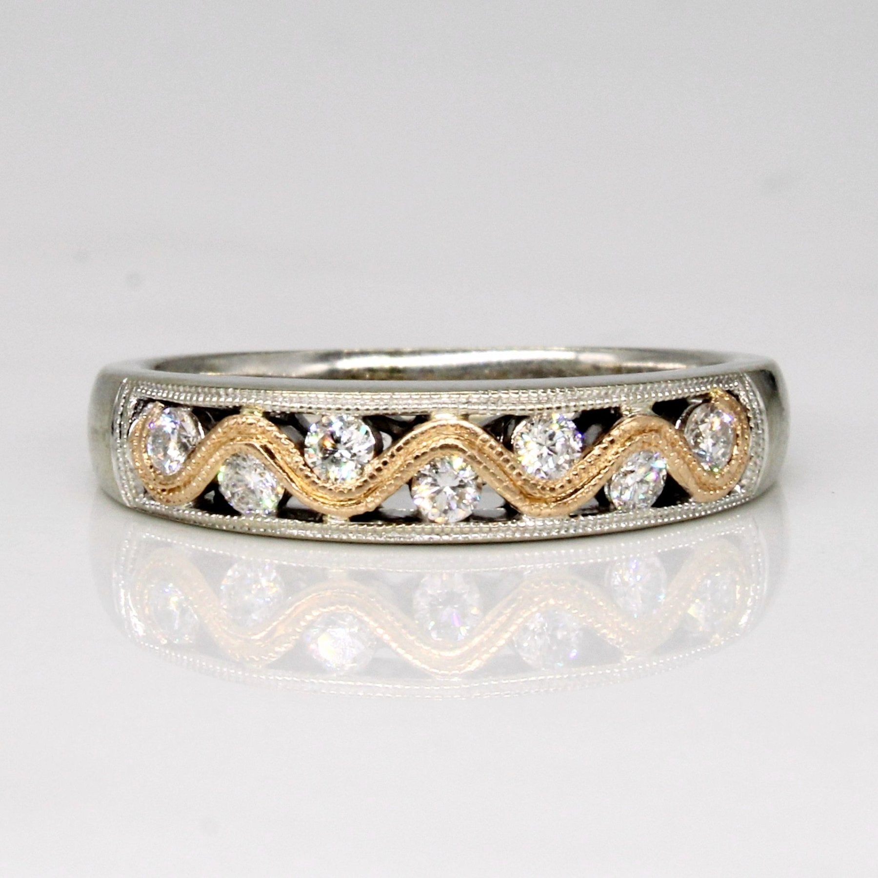 Tension Set Diamond Ring | 0.28ctw | SZ 7 | - 100 Ways
