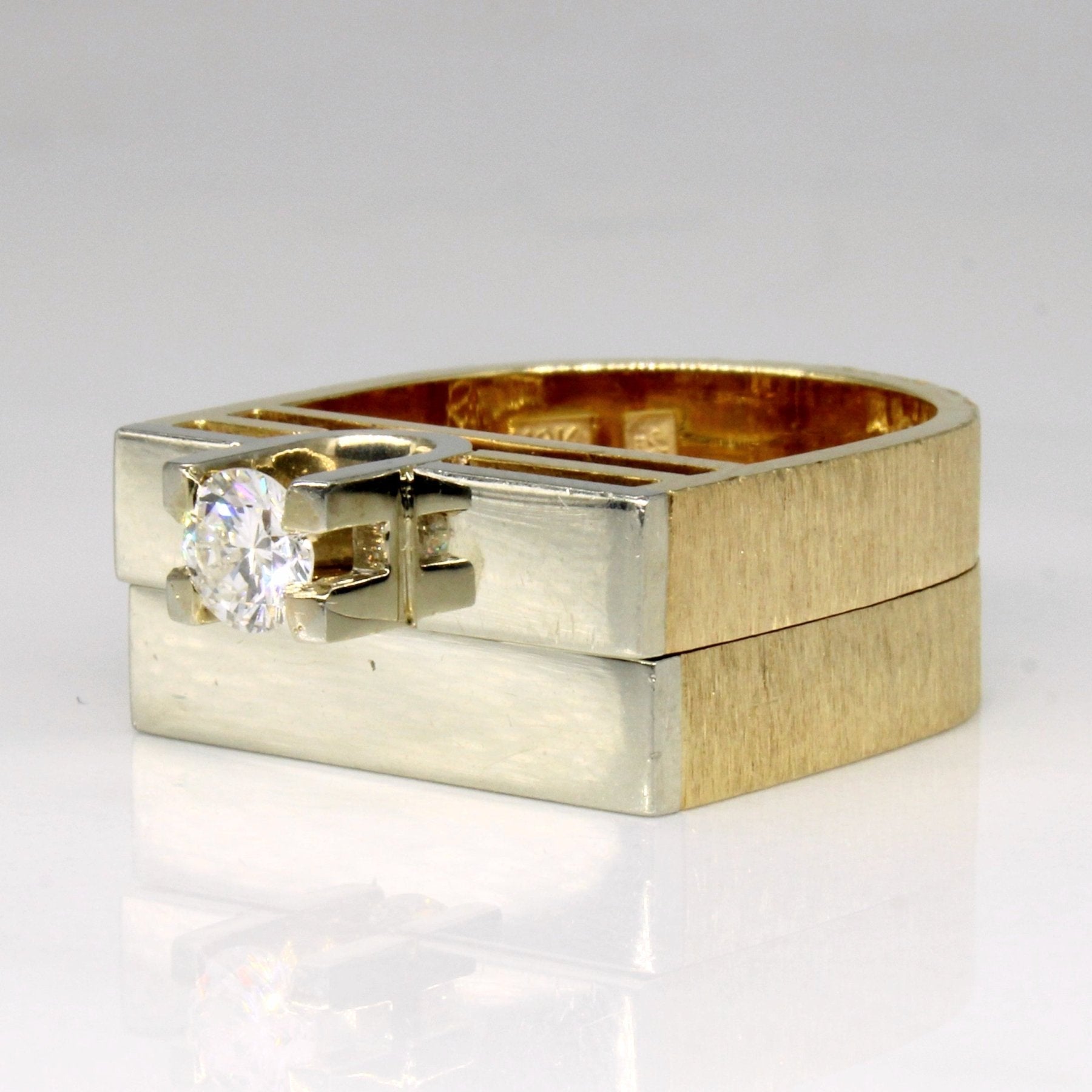 Tension Set Diamond Ring | 0.39ct | SZ 6.5 | - 100 Ways