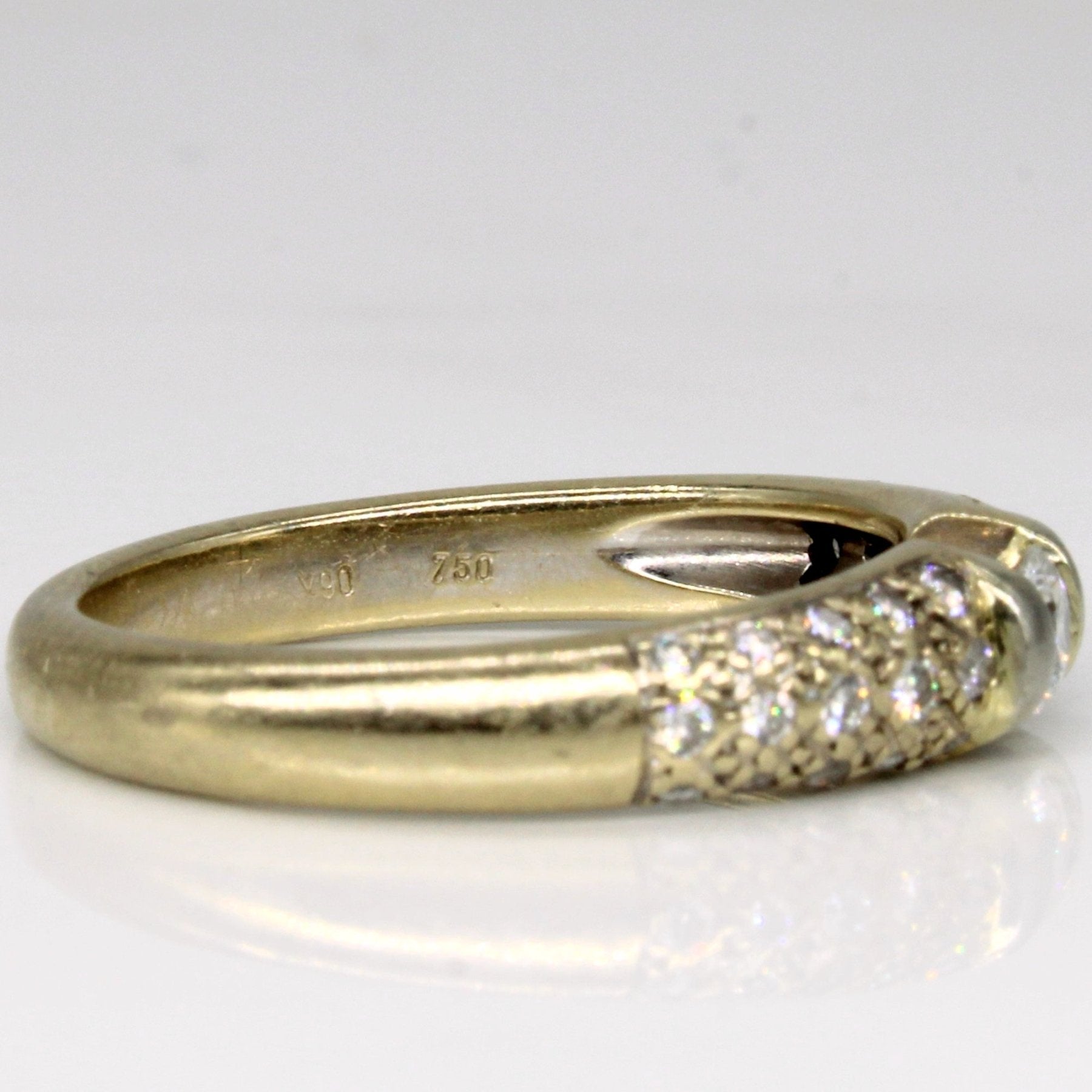 Tension Set Diamond Ring | 0.40ctw | SZ 7 | - 100 Ways
