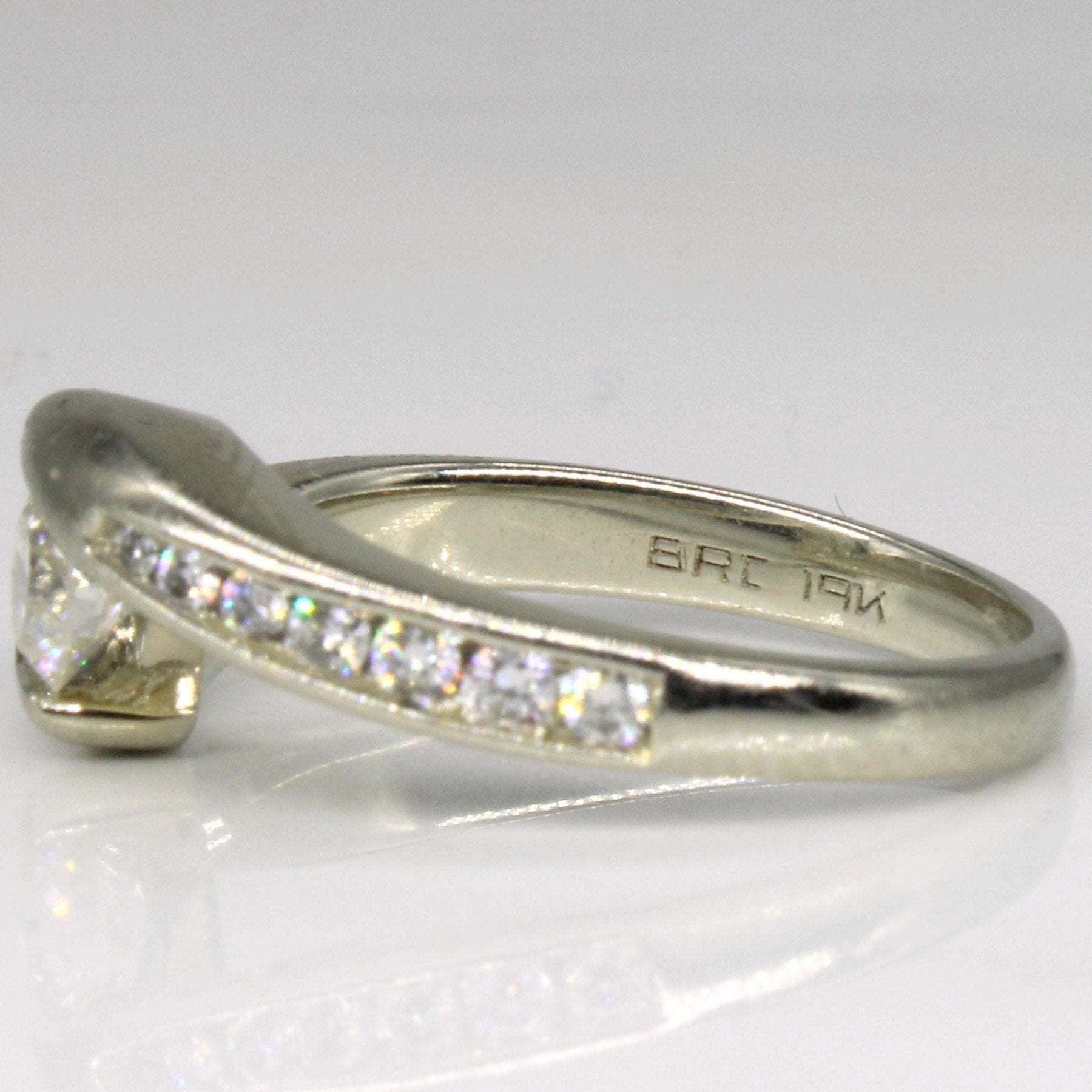 Tension Set Diamond Ring | 0.42ctw | SZ 5.25 | - 100 Ways