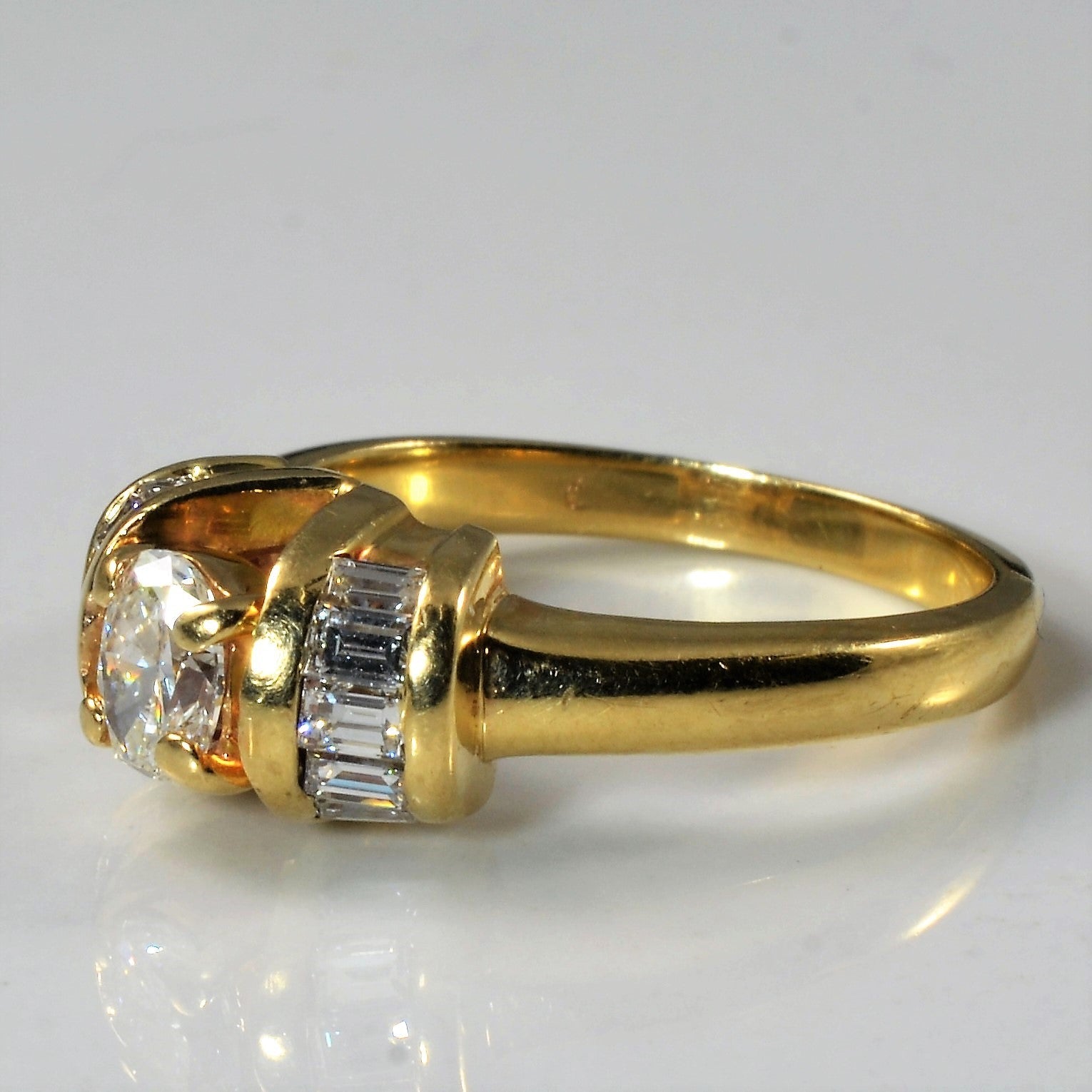 Tension Set Diamond Ring | 0.43ctw | SZ 5.75 | - 100 Ways