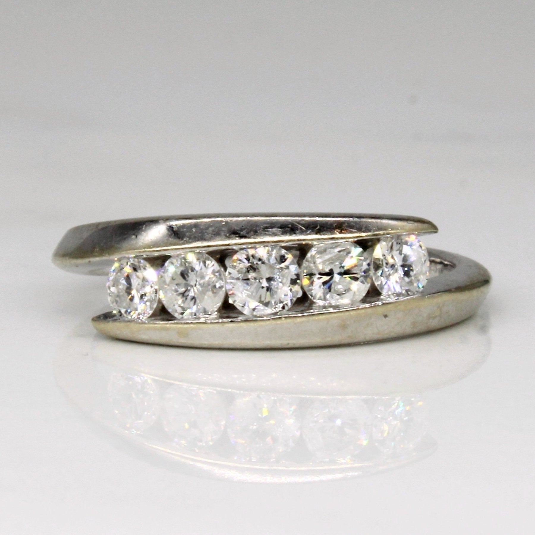 Tension Set Diamond Ring | 0.50ctw | SZ 4.75 | - 100 Ways