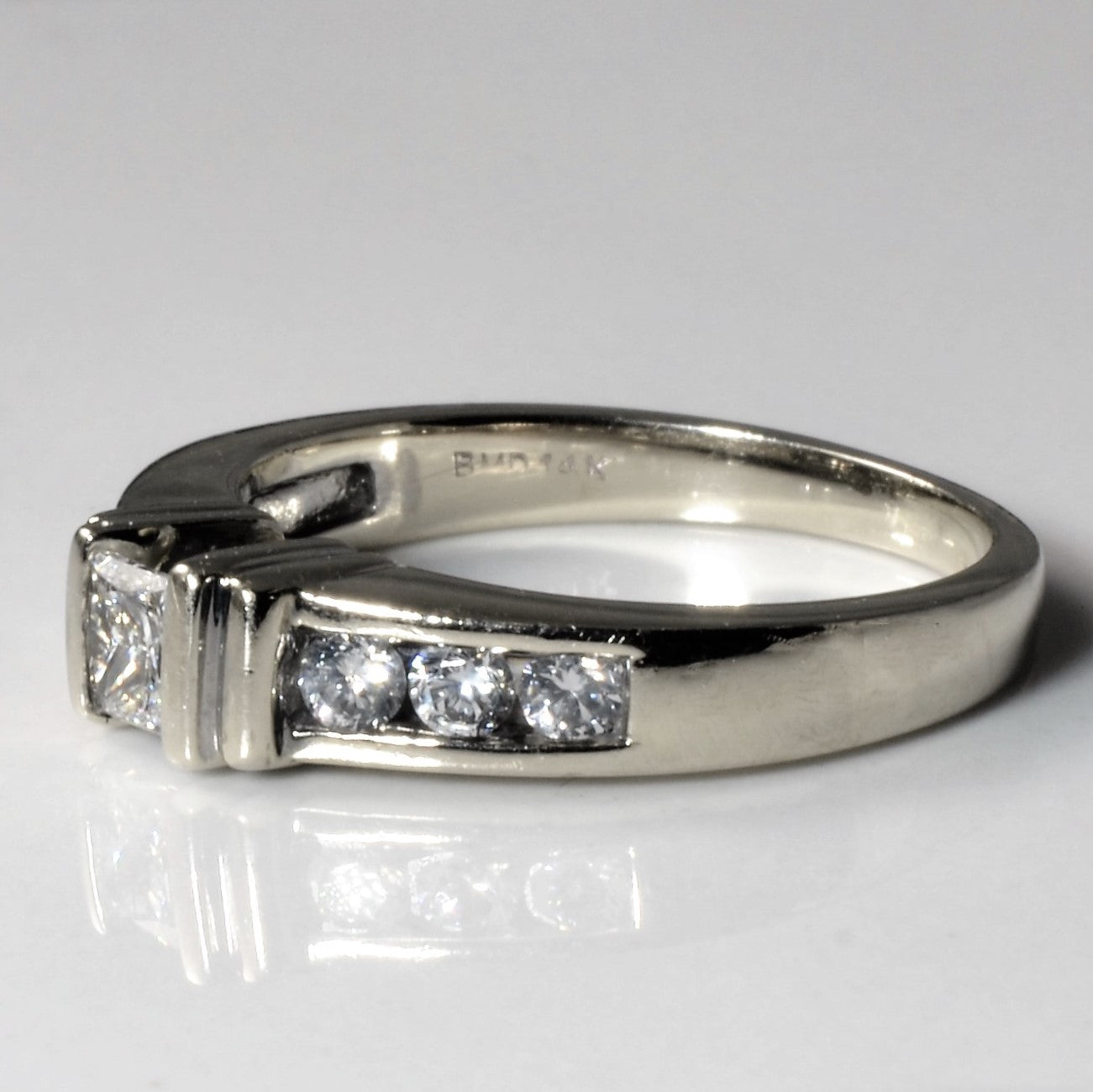 Tension Set Diamond Ring | 0.51ctw | SZ 5 | - 100 Ways