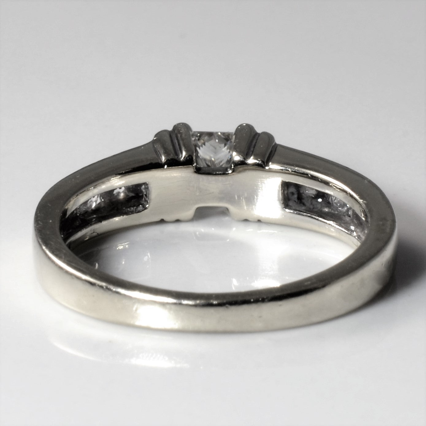 Tension Set Diamond Ring | 0.51ctw | SZ 5 | - 100 Ways