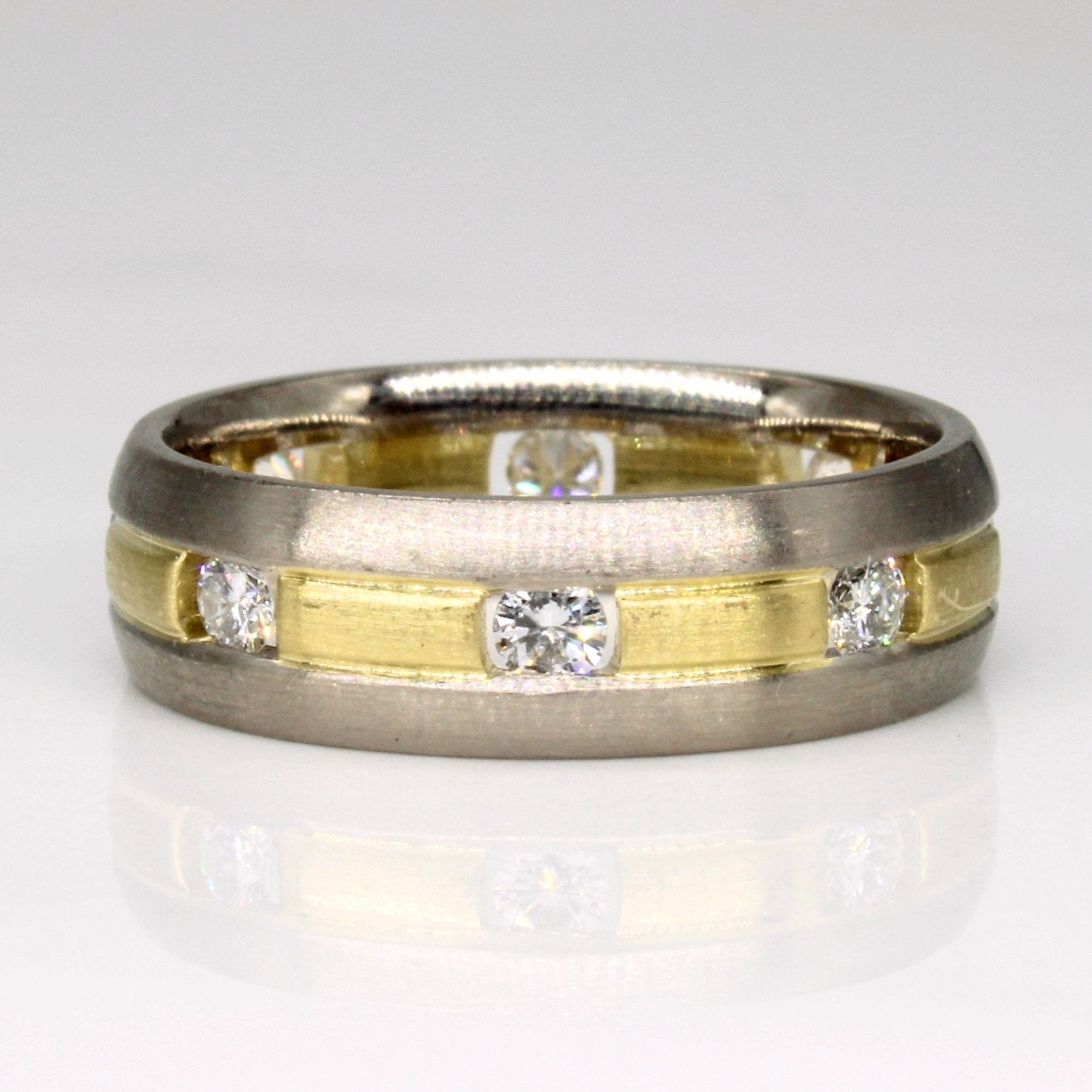 Tension Set Diamond Ring | 0.56ctw | SZ 8 | - 100 Ways