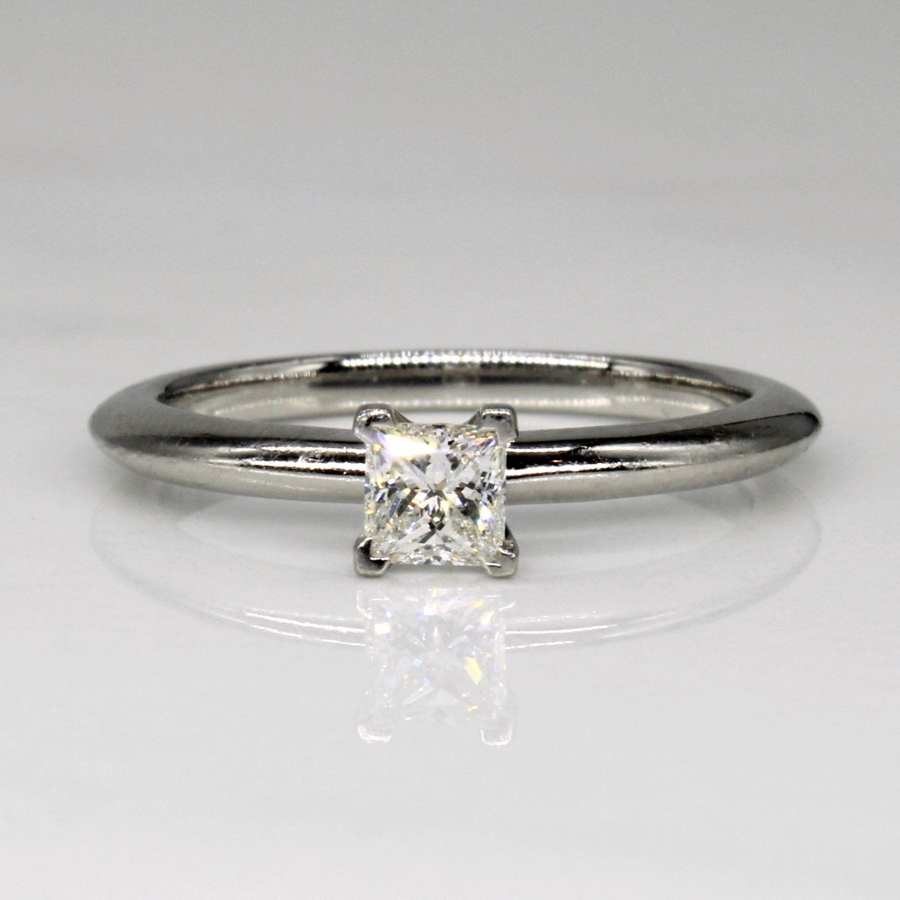 'Tiffany & Co' Diamond Engagement Ring | 0.28ct | SZ 5.75 | - 100 Ways