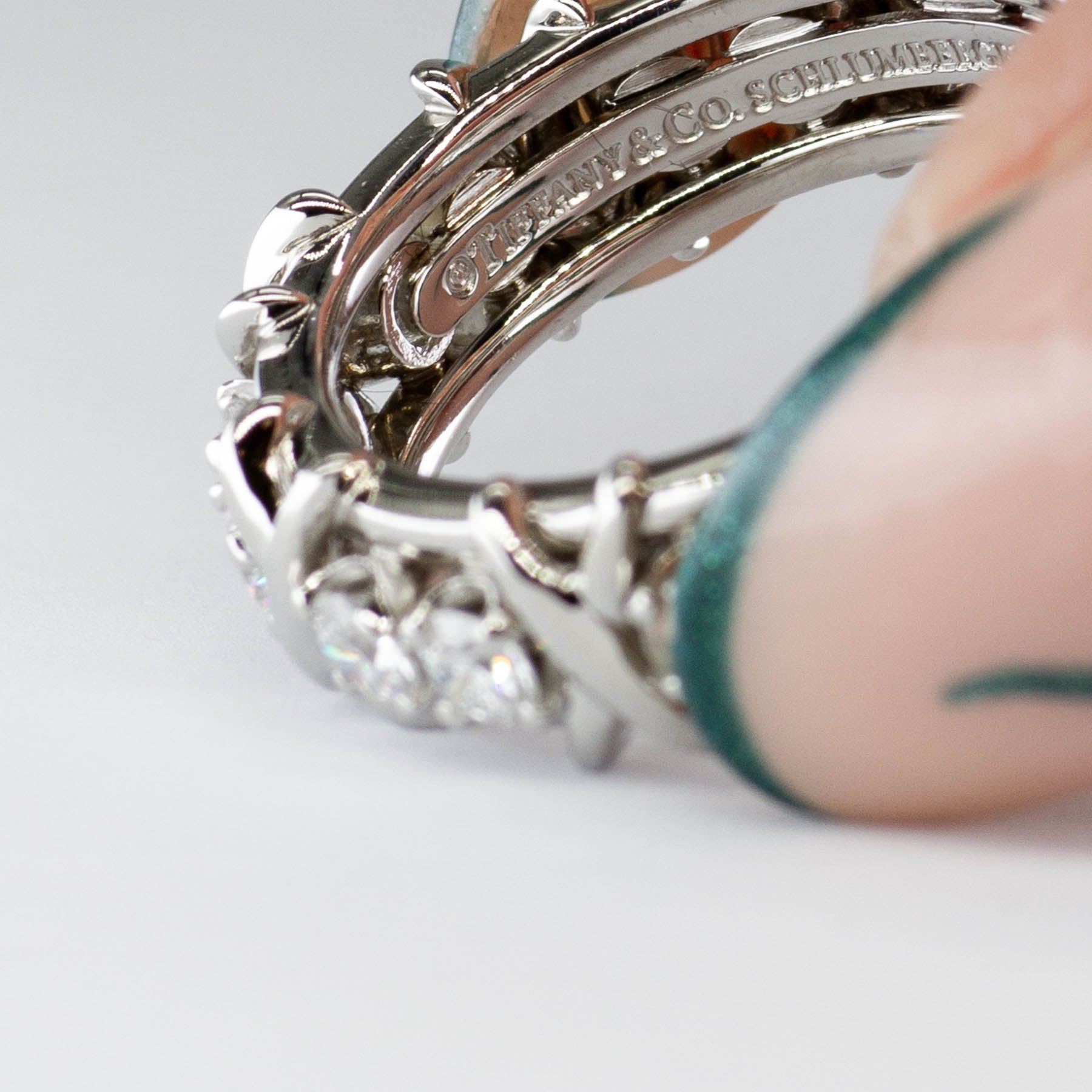 'Tiffany & Co.' Jean Schlumberger 16 Stone Diamond Ring | 1.14ctw | SZ 5.5 - 100 Ways