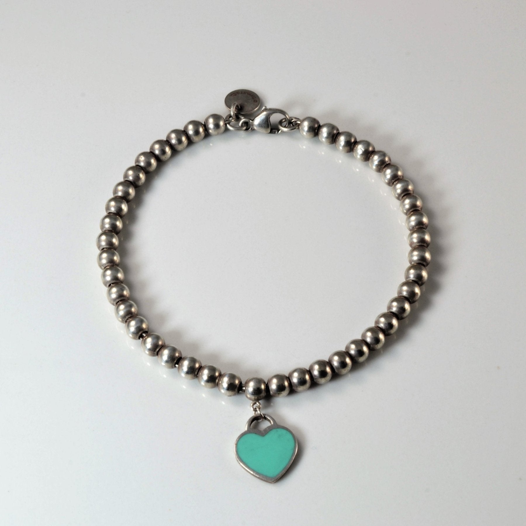 Charm Bracelet Tiffany Mini Heart Bracelet Tiffany Mini Heart Tag