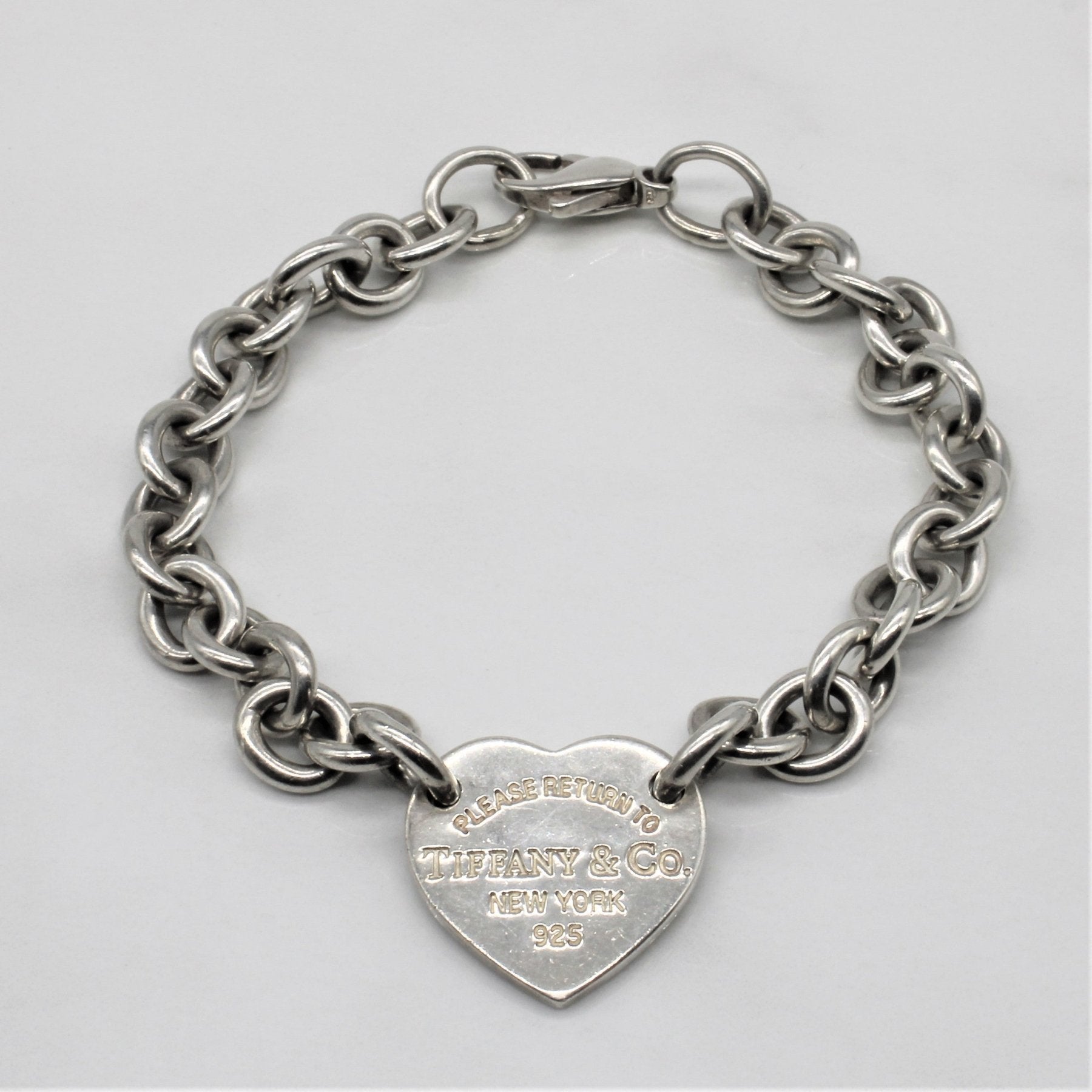 'Tiffany & Co.' Return to Tiffany Heart Tag Bracelet | 8" | - 100 Ways