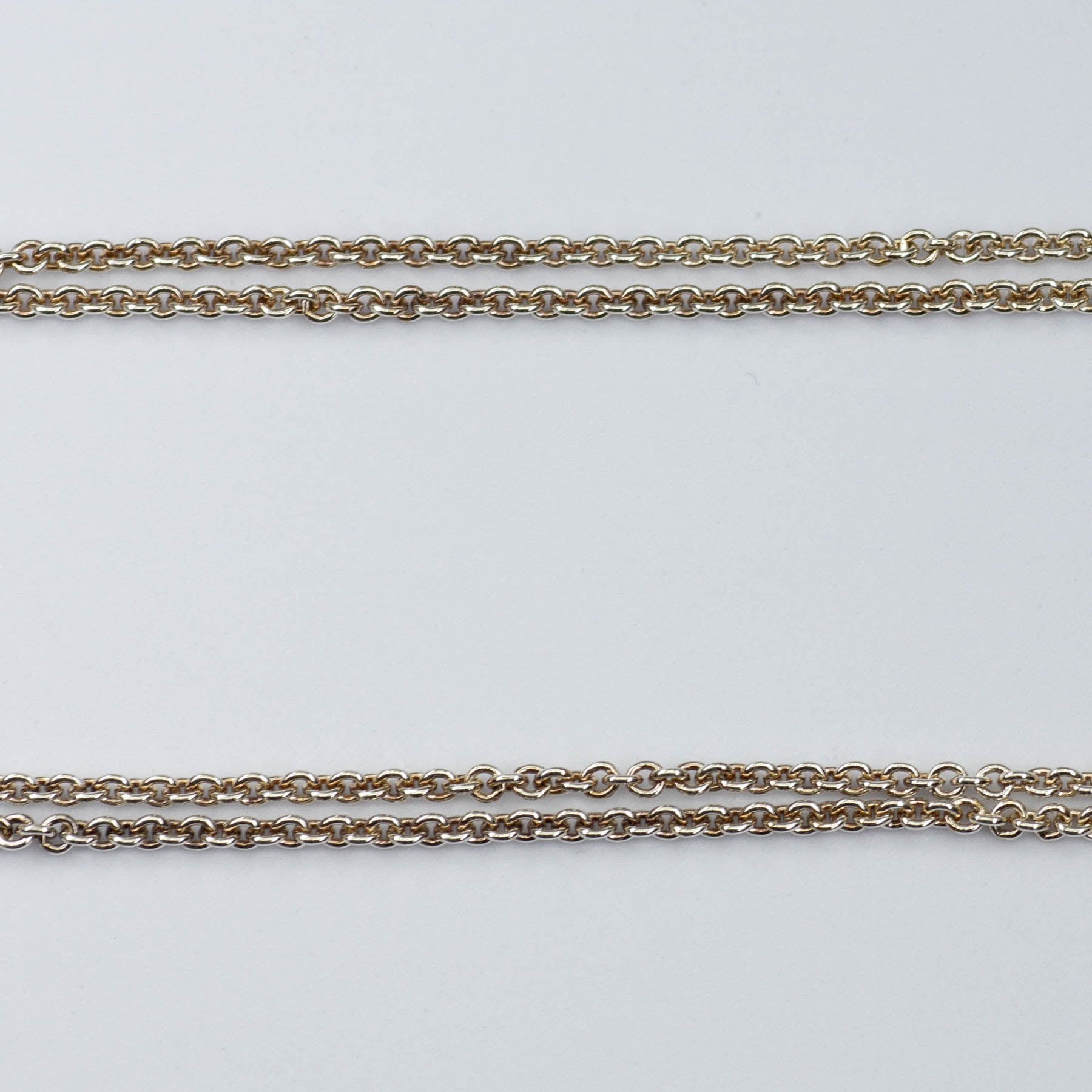 'Tiffany & Co.' Silver 925 Infinity Necklace | 16" | - 100 Ways