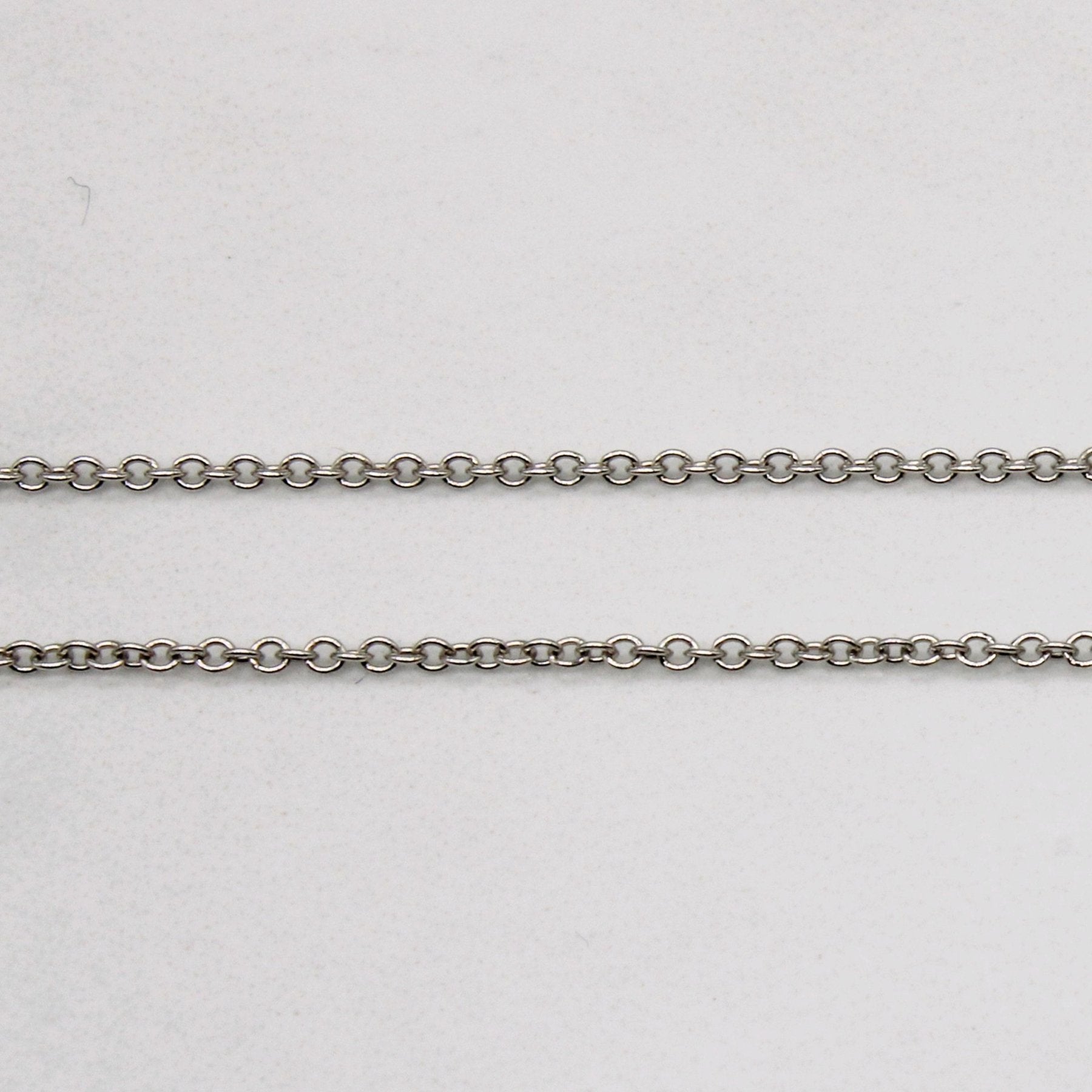 'Tiffany & Co' Smile Pendant Necklace | 18" | - 100 Ways