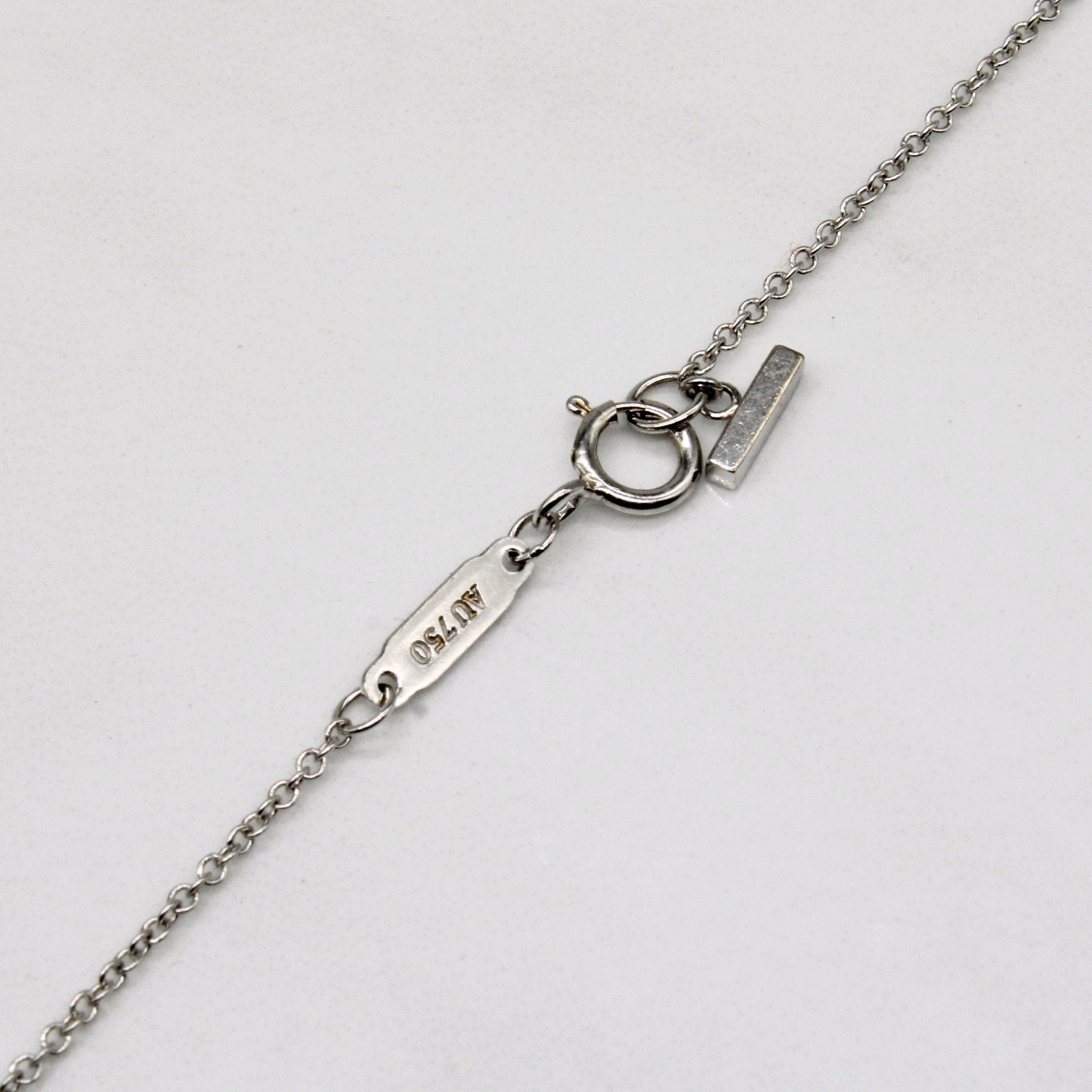 'Tiffany & Co' Smile Pendant Necklace | 18" | - 100 Ways