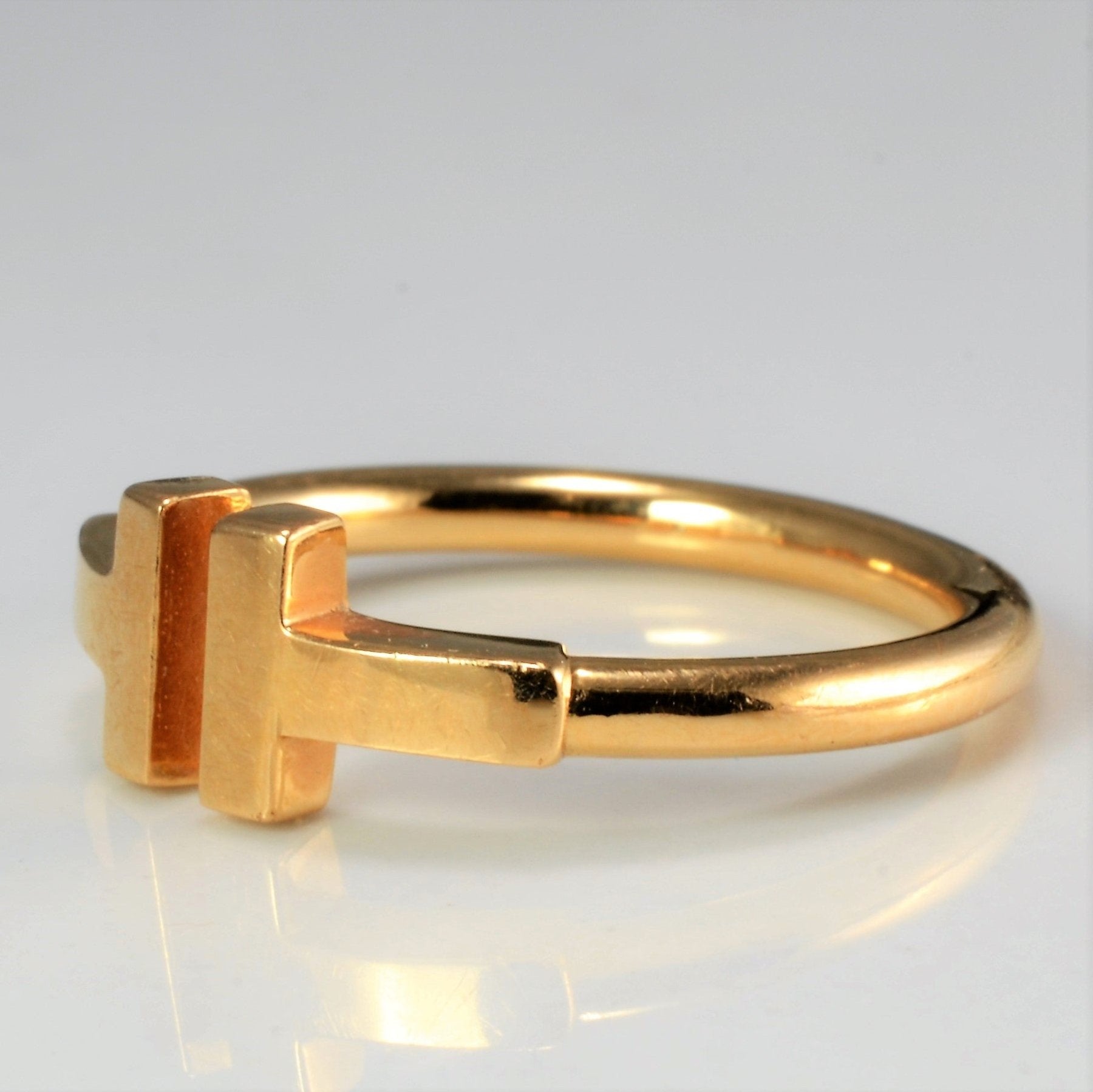 'Tiffany & Co.' T Wire Ring | SZ 5 | - 100 Ways