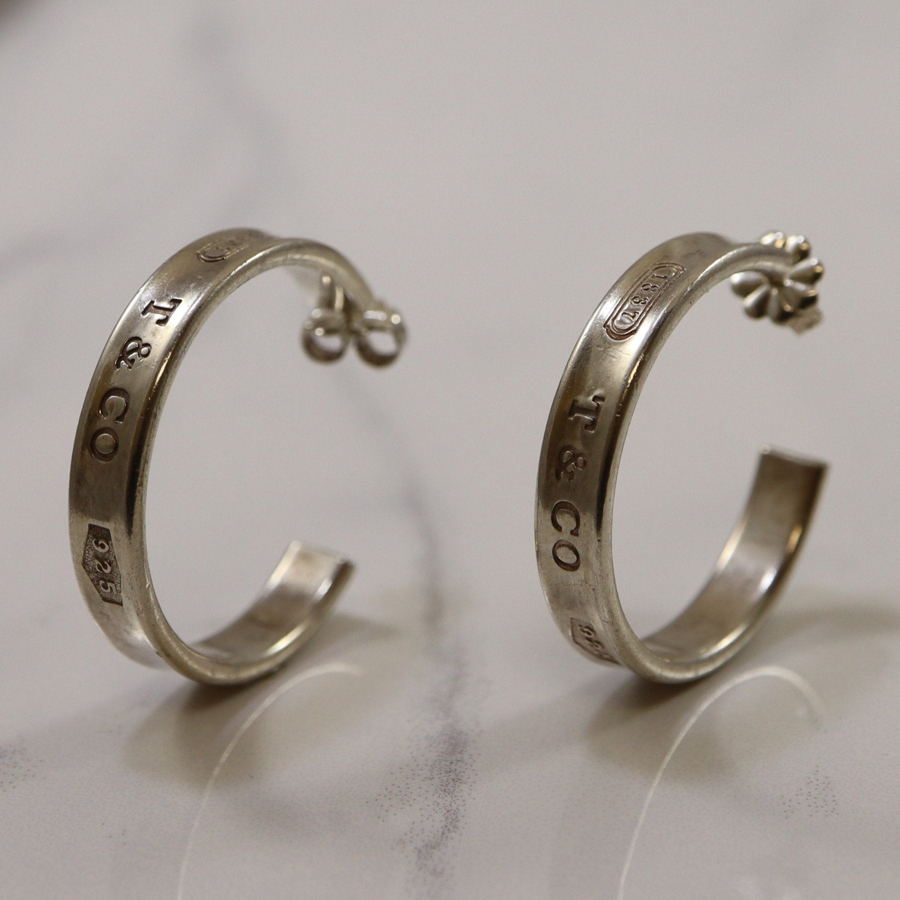 'Tiffany & Co.' Tiffany 1837™ Hoop Earrings - 100 Ways