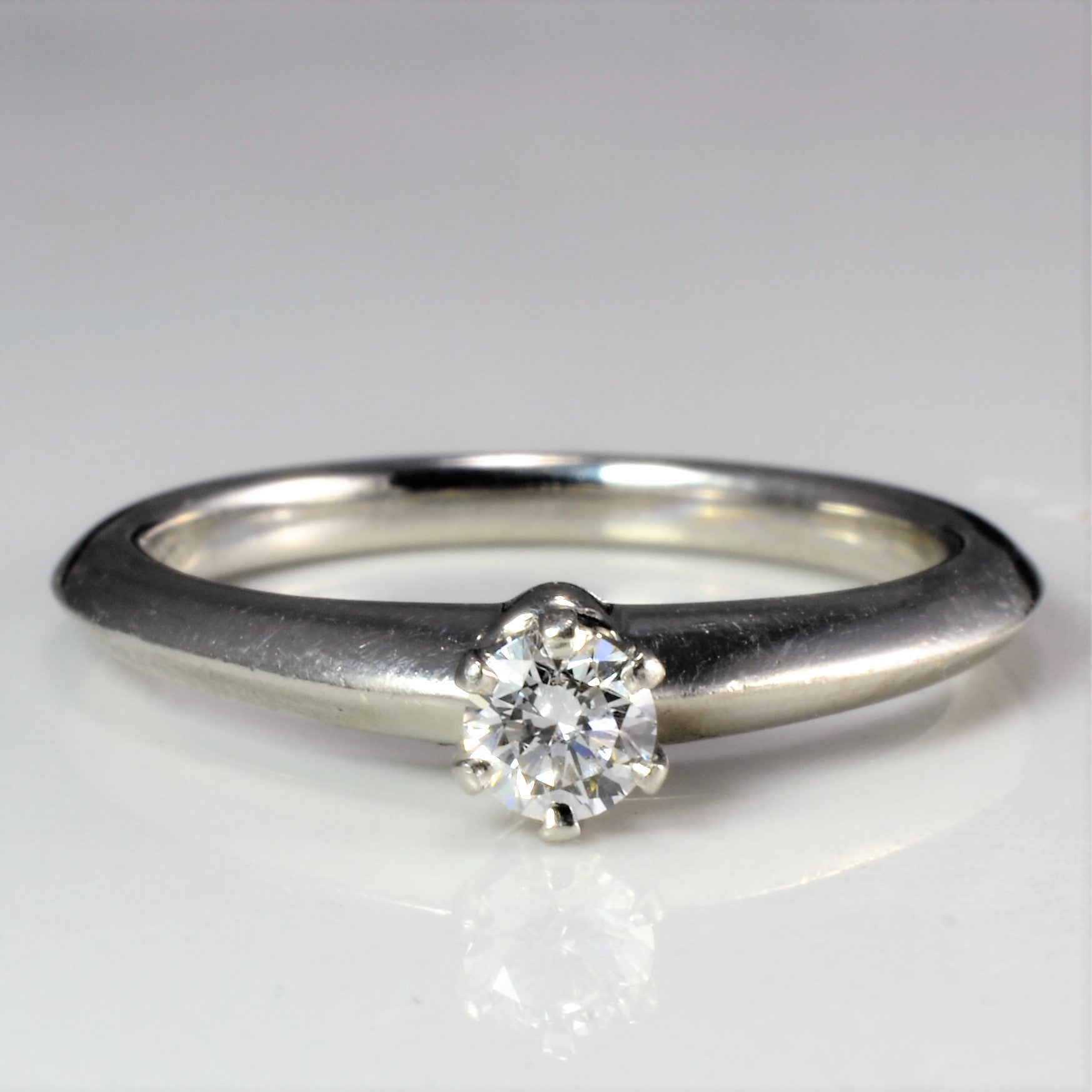 'Tiffany & Co.' Tiffany® Setting Engagement Ring | 0.16 ct | SZ 5.5 | - 100 Ways
