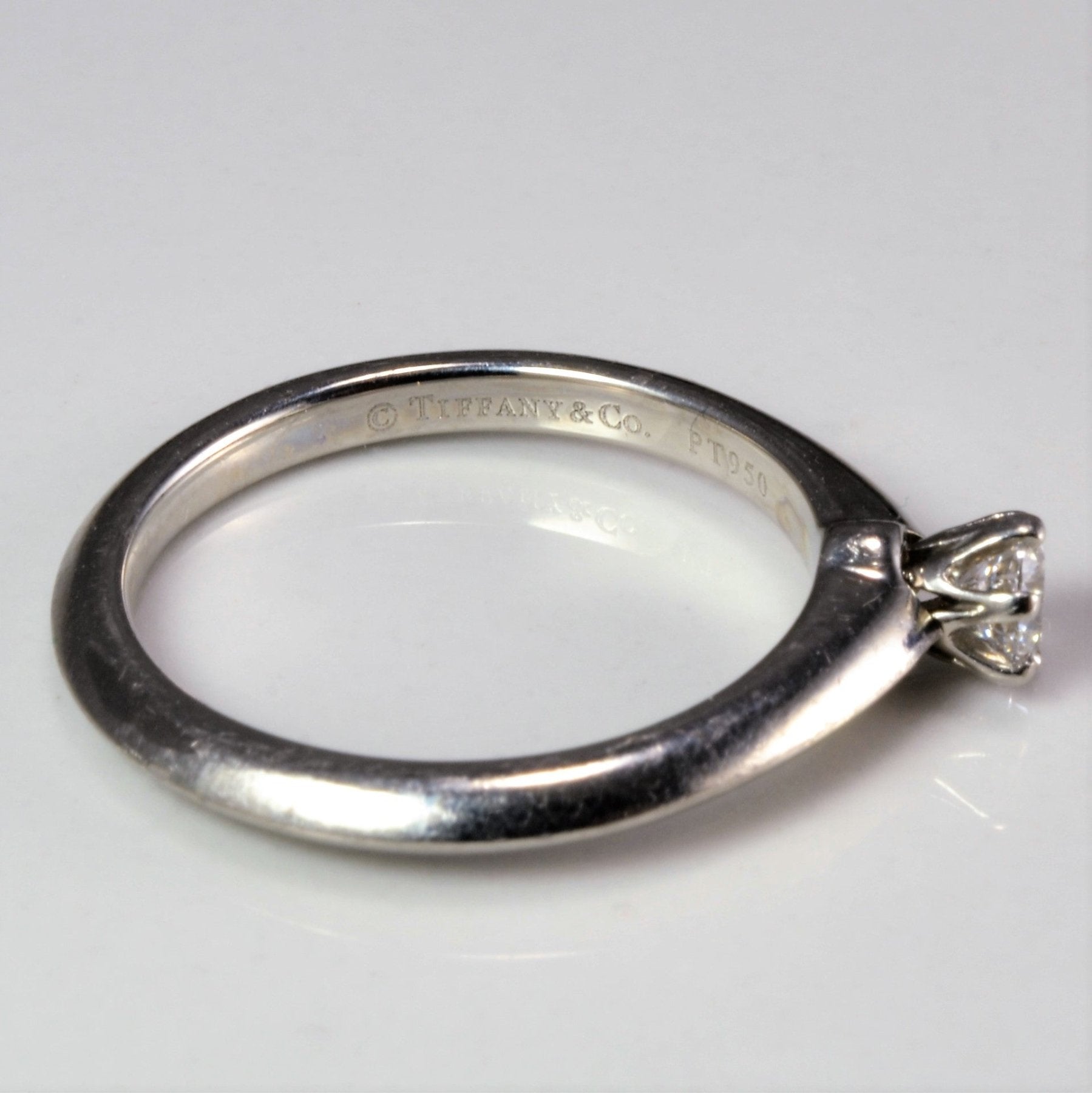 'Tiffany & Co.' Tiffany® Setting Engagement Ring | 0.16 ct | SZ 5.5 | - 100 Ways