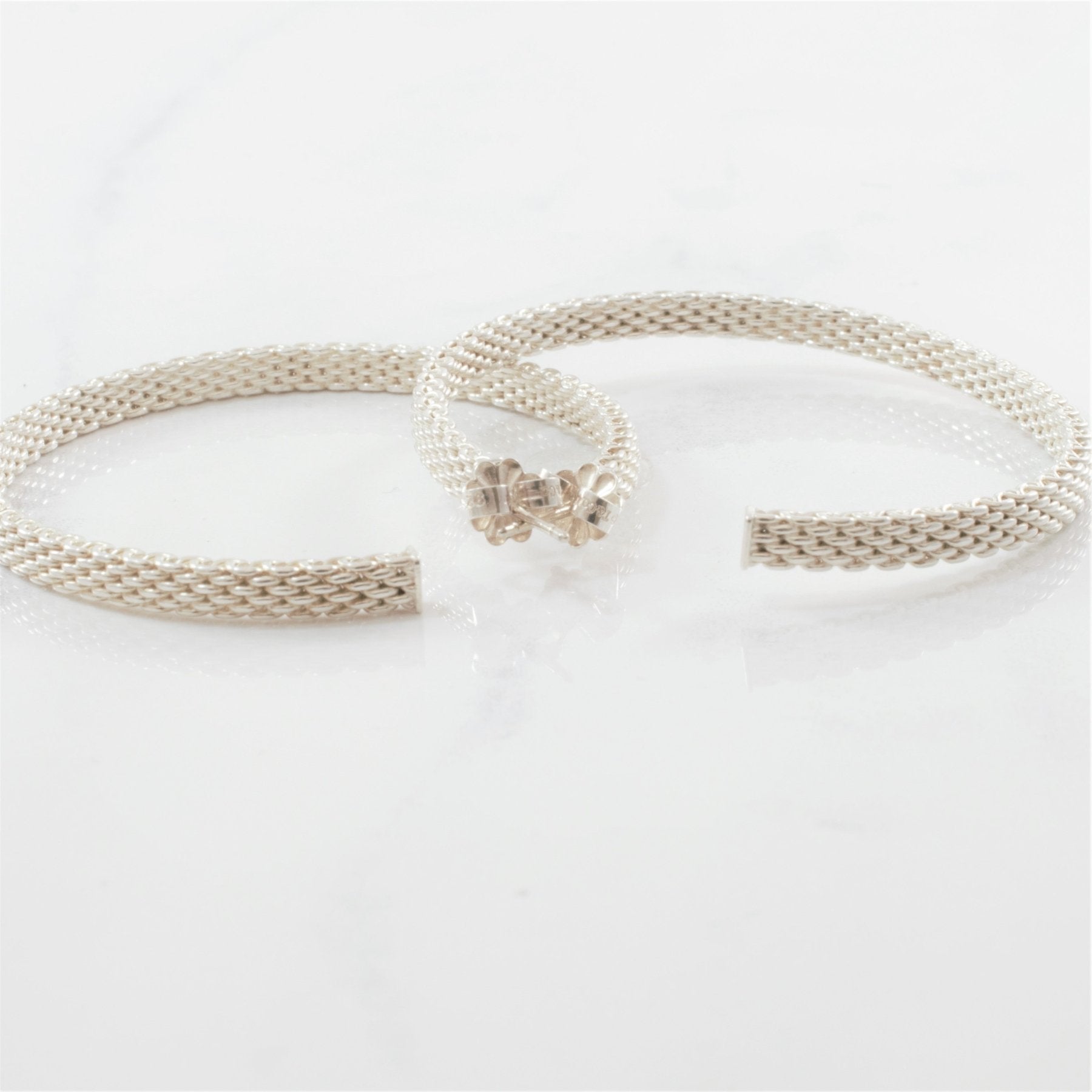 'Tiffany & Co.' Woven Hoops - 100 Ways