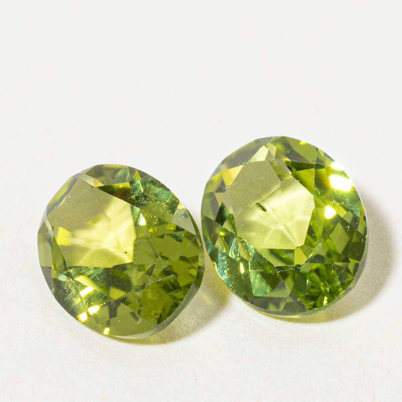 Pair of Oval Cut Loose Peridot | 3.90ctw