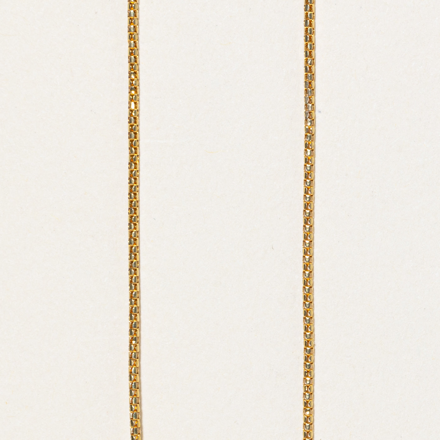 14K Rich Yellow Gold Thin Snake Chain | 21.5"