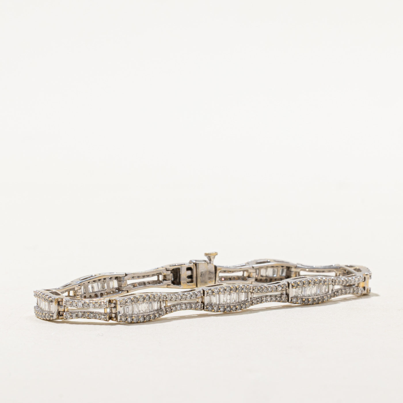 Mixed Cut Diamond Tennis Bracelet | 2.05ctw | 6.25"