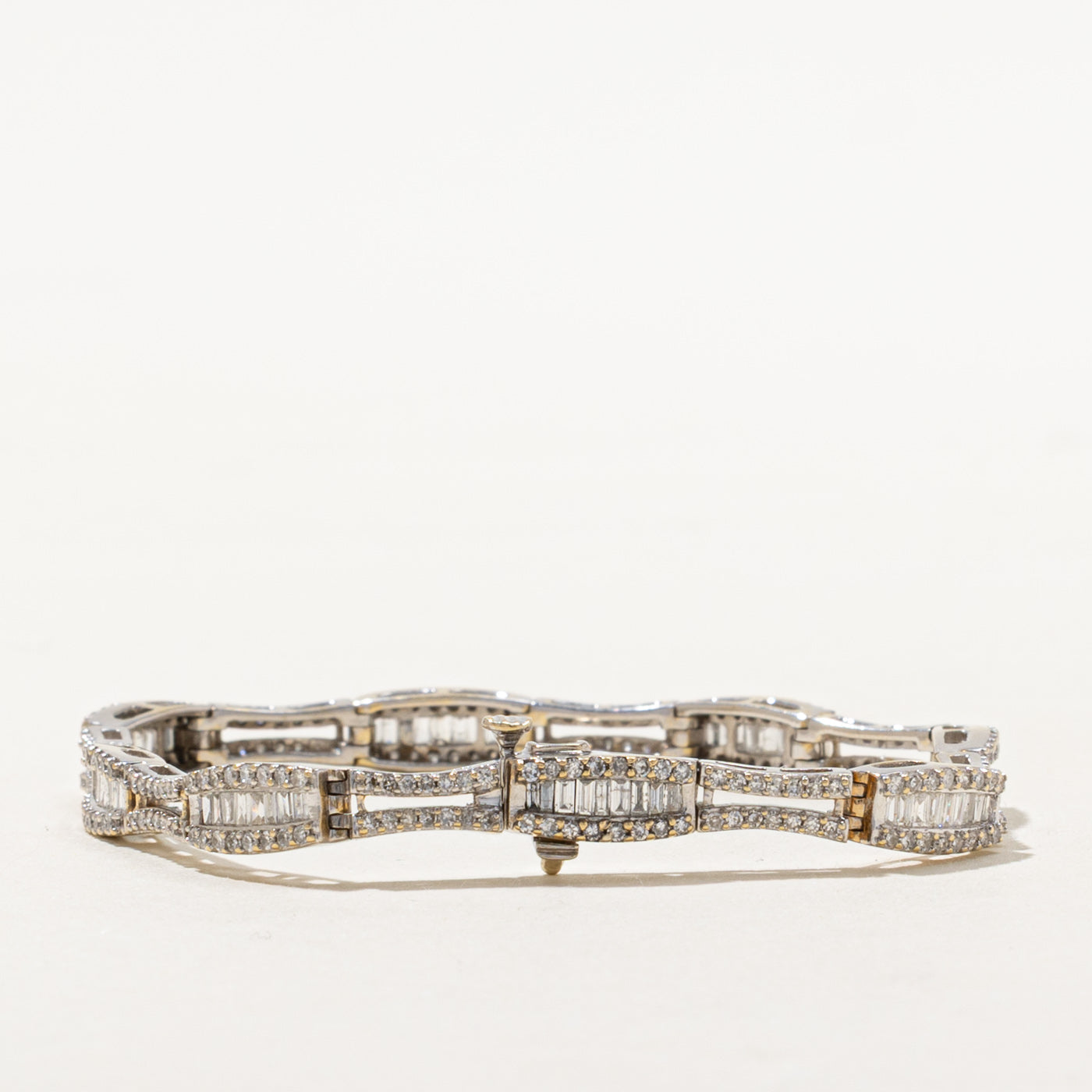 Mixed Cut Diamond Tennis Bracelet | 2.05ctw | 6.25"