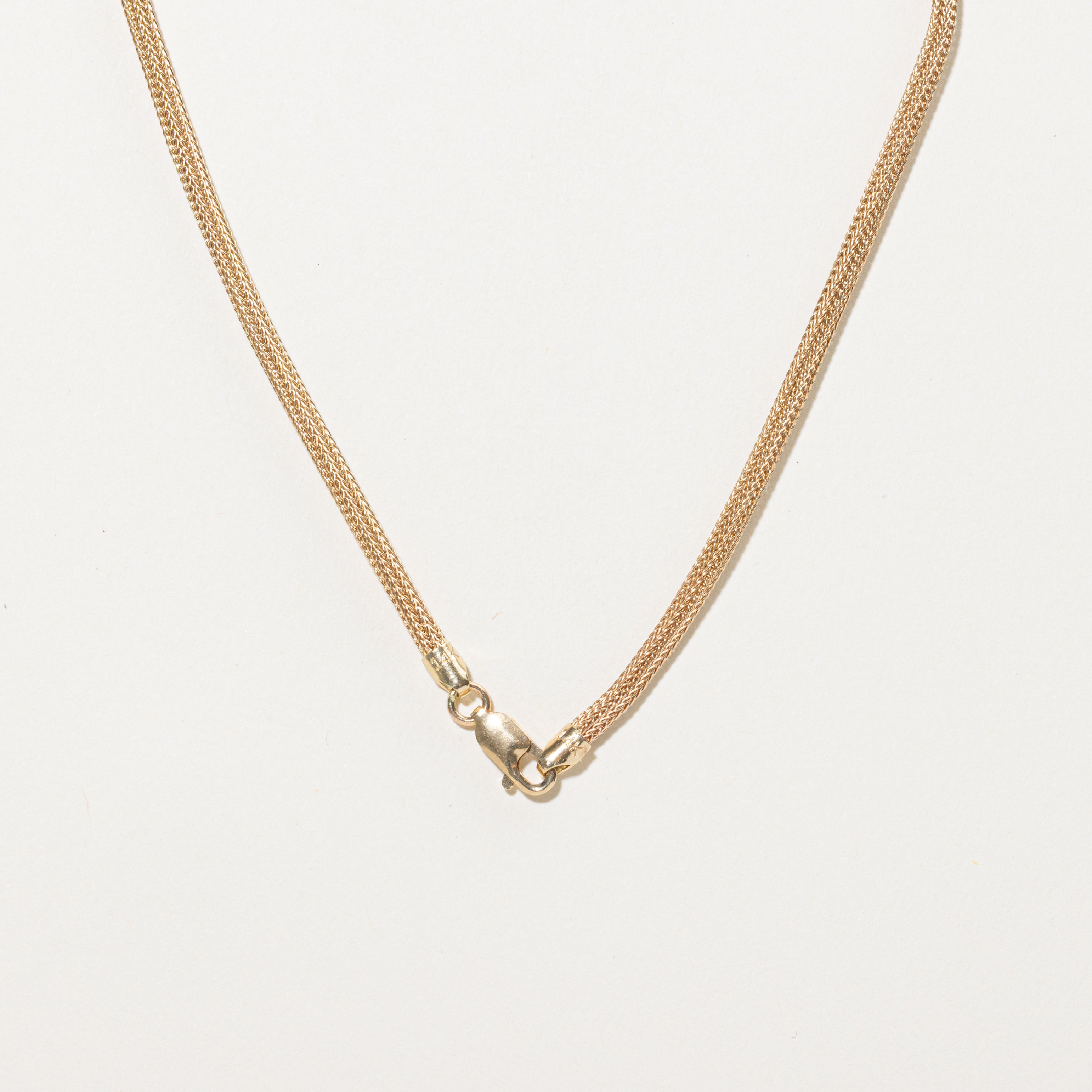 Yellow Gold Diamond Round Cluster Satellite Necklace | 0.76ctw | 17.5"