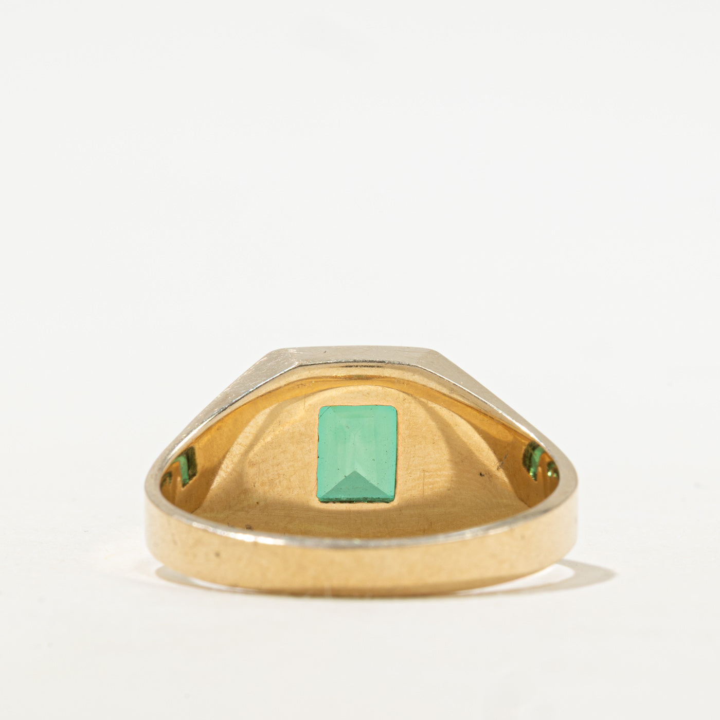 Bezel Set Synthetic Spinel Ring | 3.12ct | SZ 13