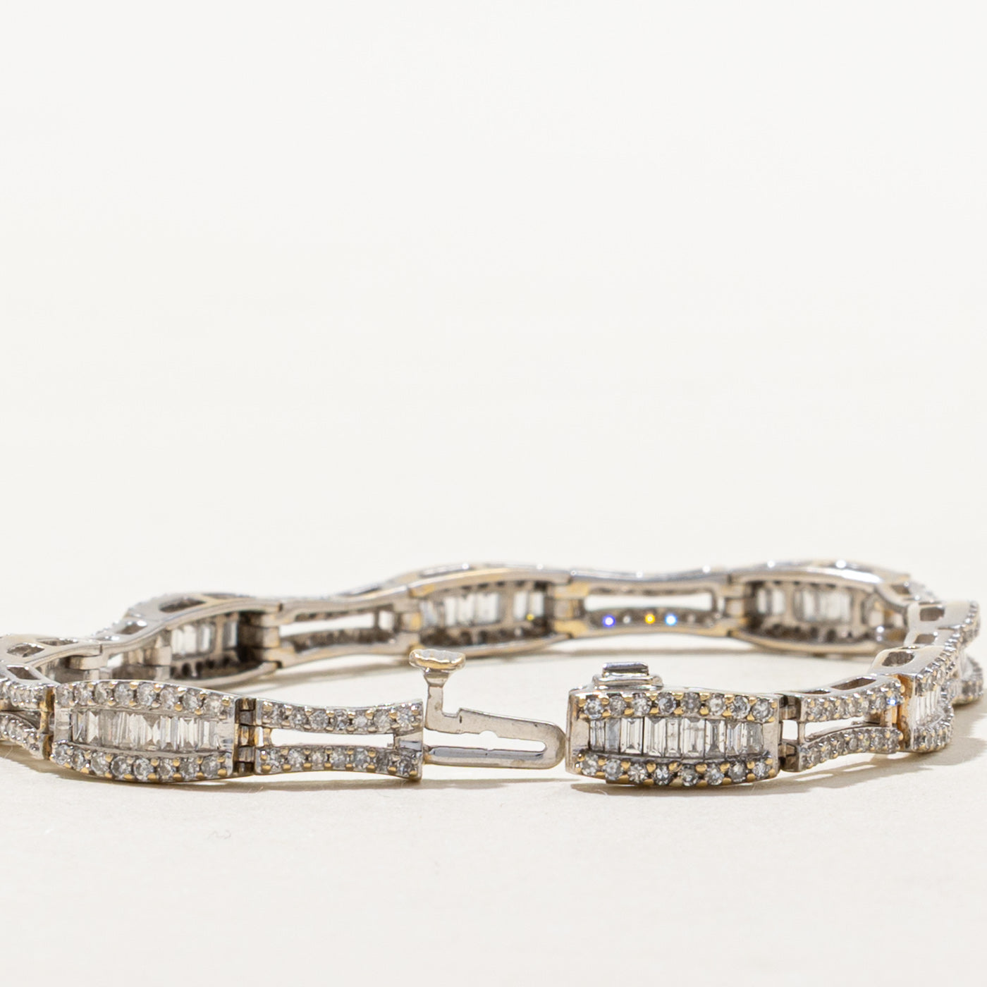 Mixed Cut Diamond Tennis Bracelet | 2.05ctw | 6.25"