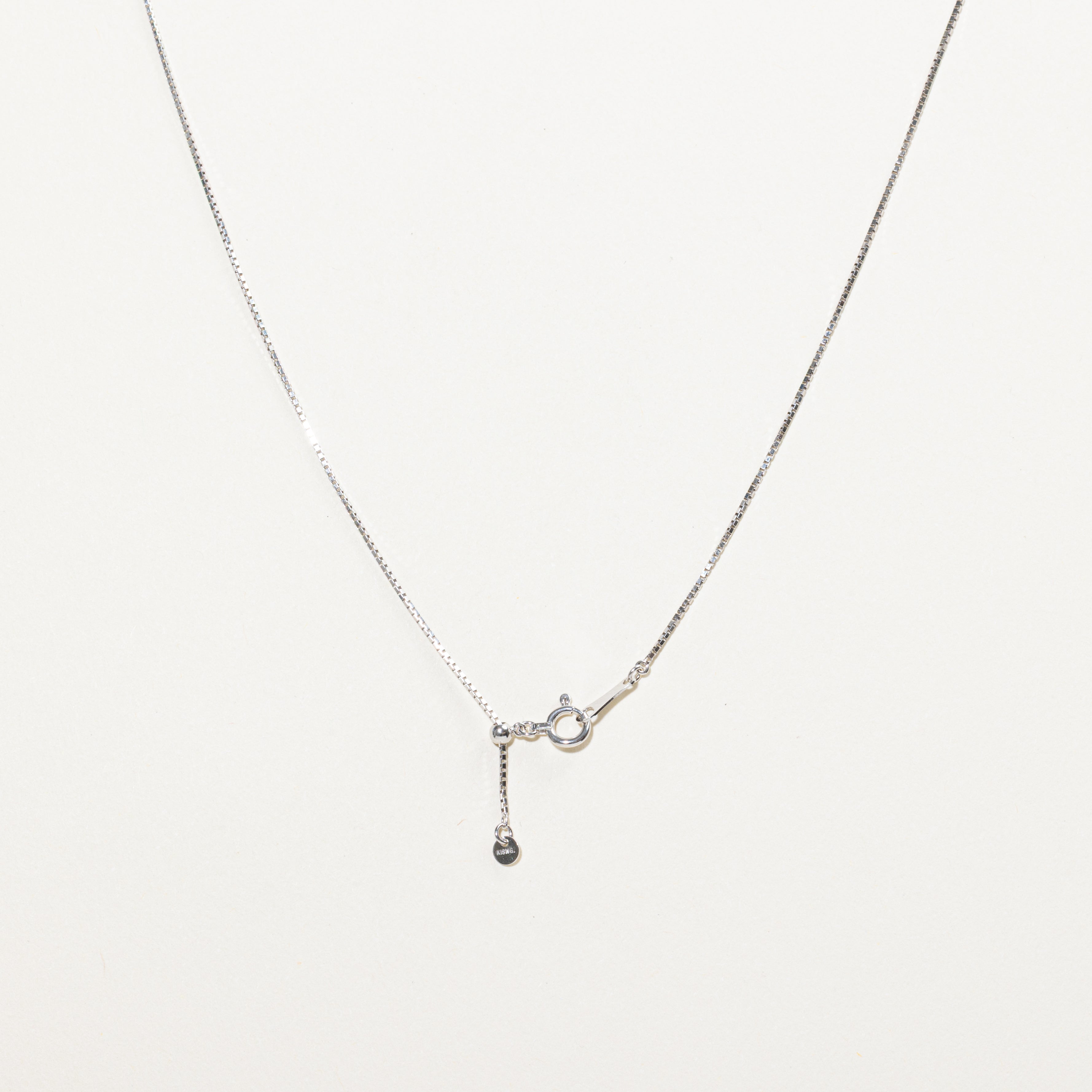 18k Diamond Cross Vine Pendant Necklace | 0.30ct | 17"