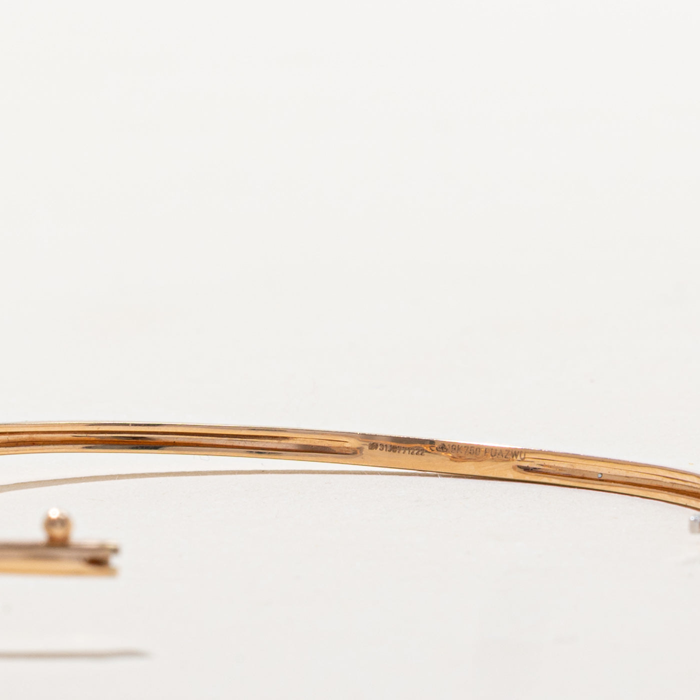 18k Diamond Cluster Openwork Bangle | 0.41ctw | 7"