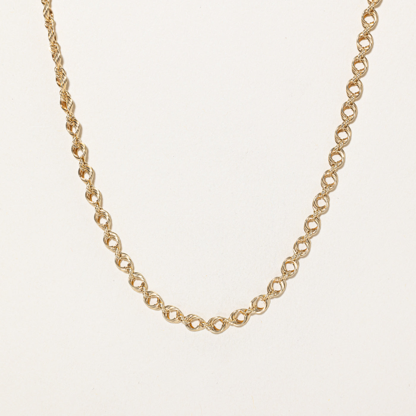10K Yellow Gold Prince of Wales Chain | 26"