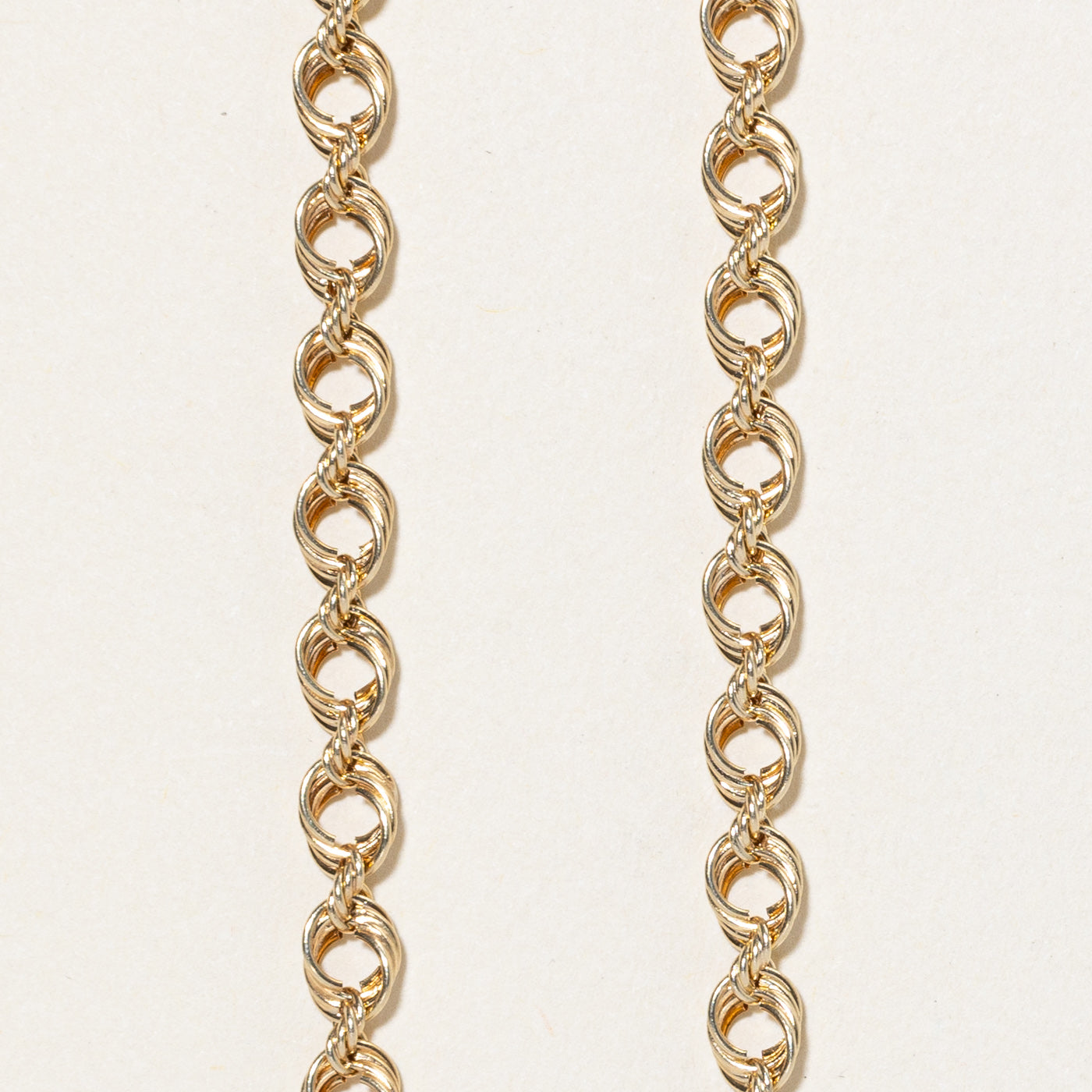 10K Yellow Gold Prince of Wales Chain | 26"