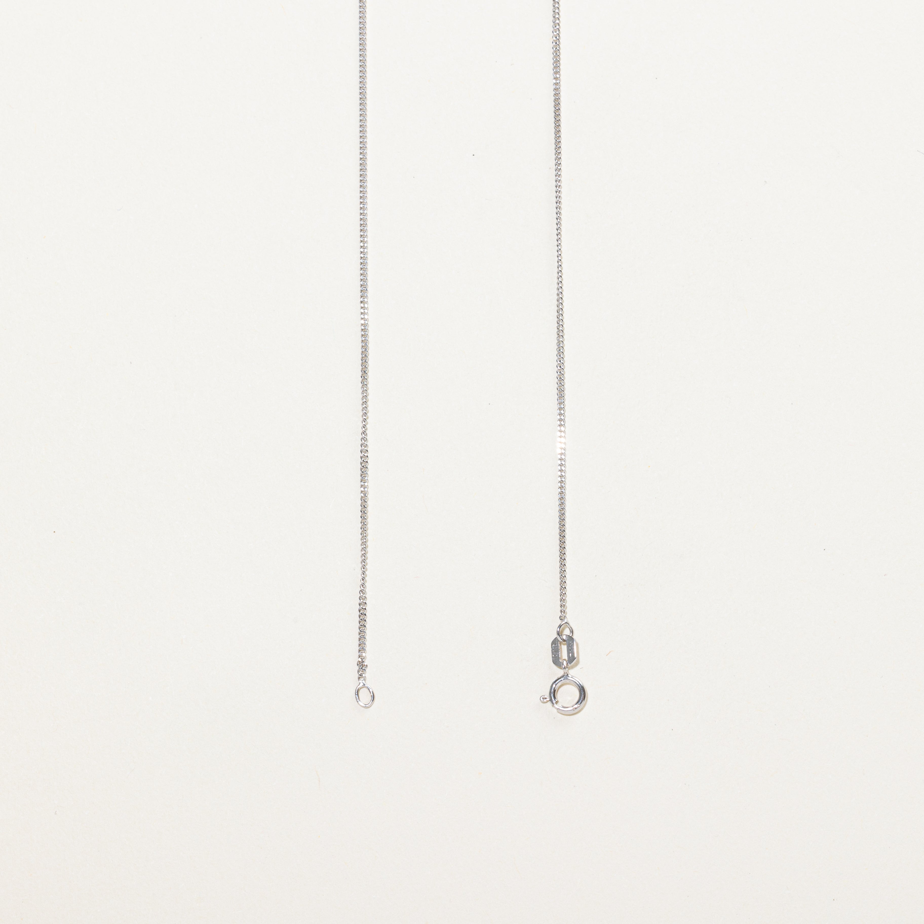 White Gold Diamond Circles Pendant Necklace | 0.50ct | 18"