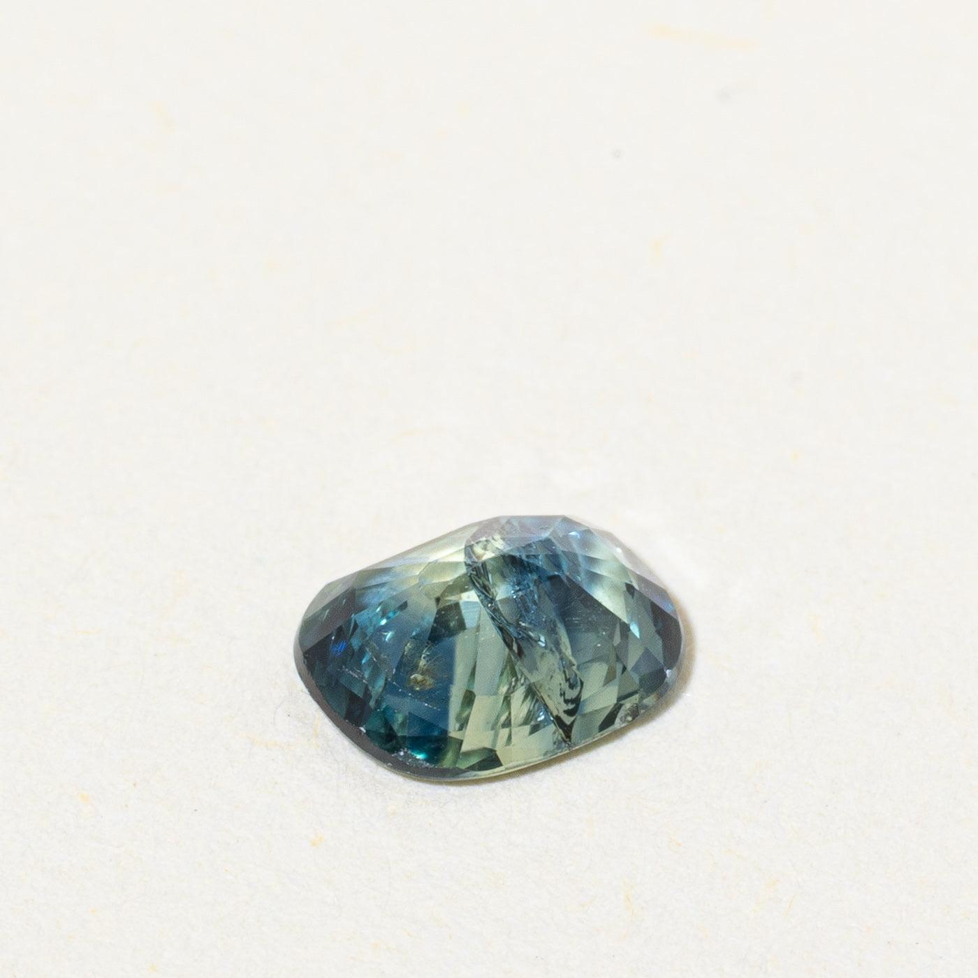 Cushion Cut Loose Green Sapphire | 0.75ct