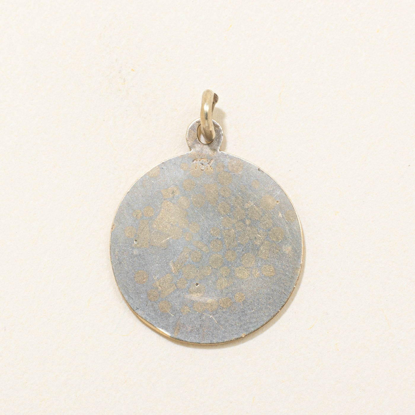 18k Yellow Gold Pisces Zodiac Charm