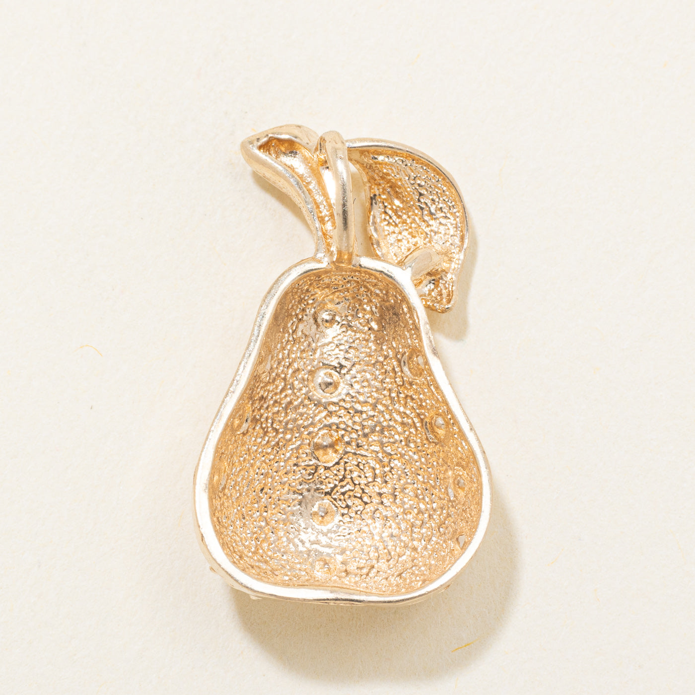 10k Yellow Gold Pear Pendant