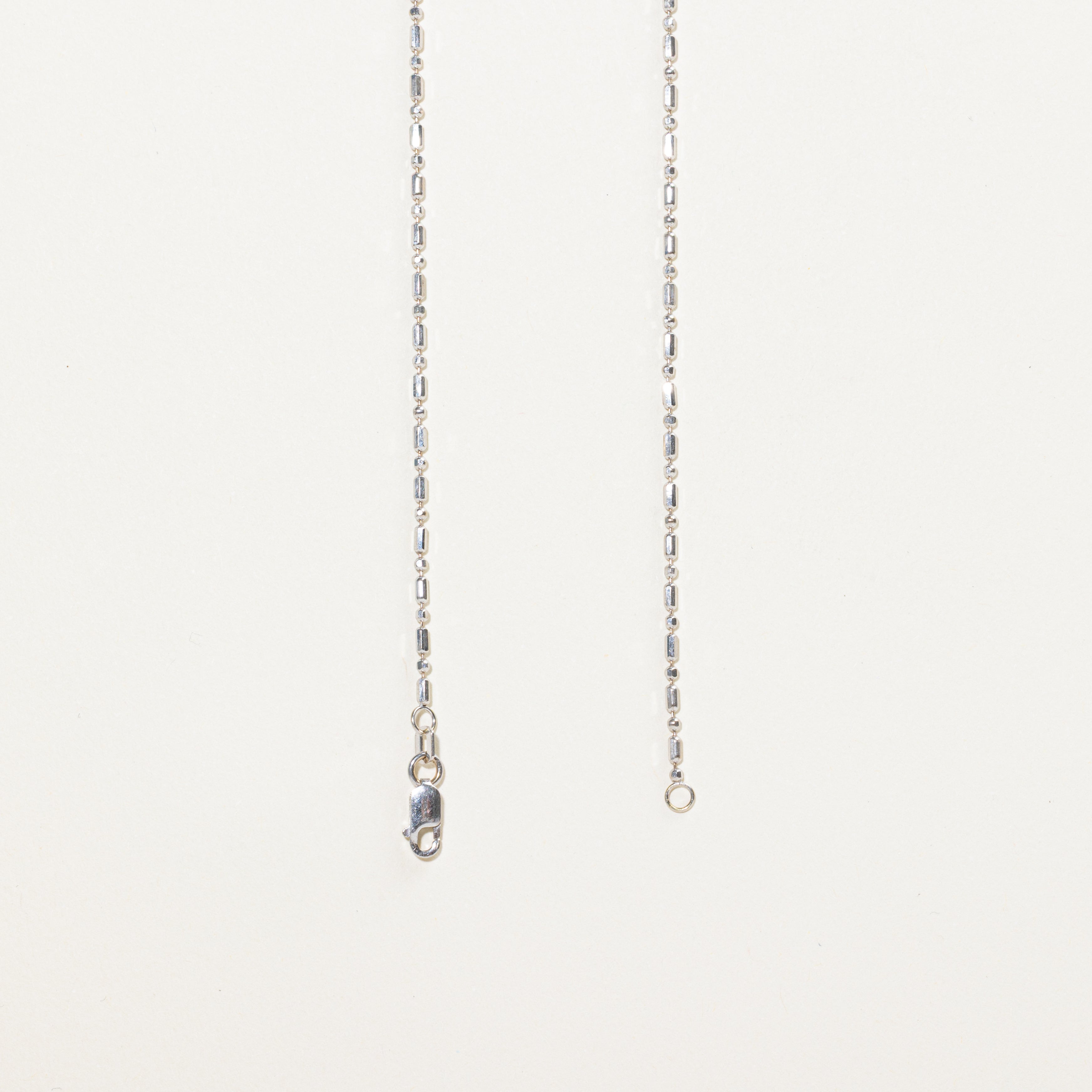 White Gold Diamond Pendant Necklace | 0.37ct | 18"