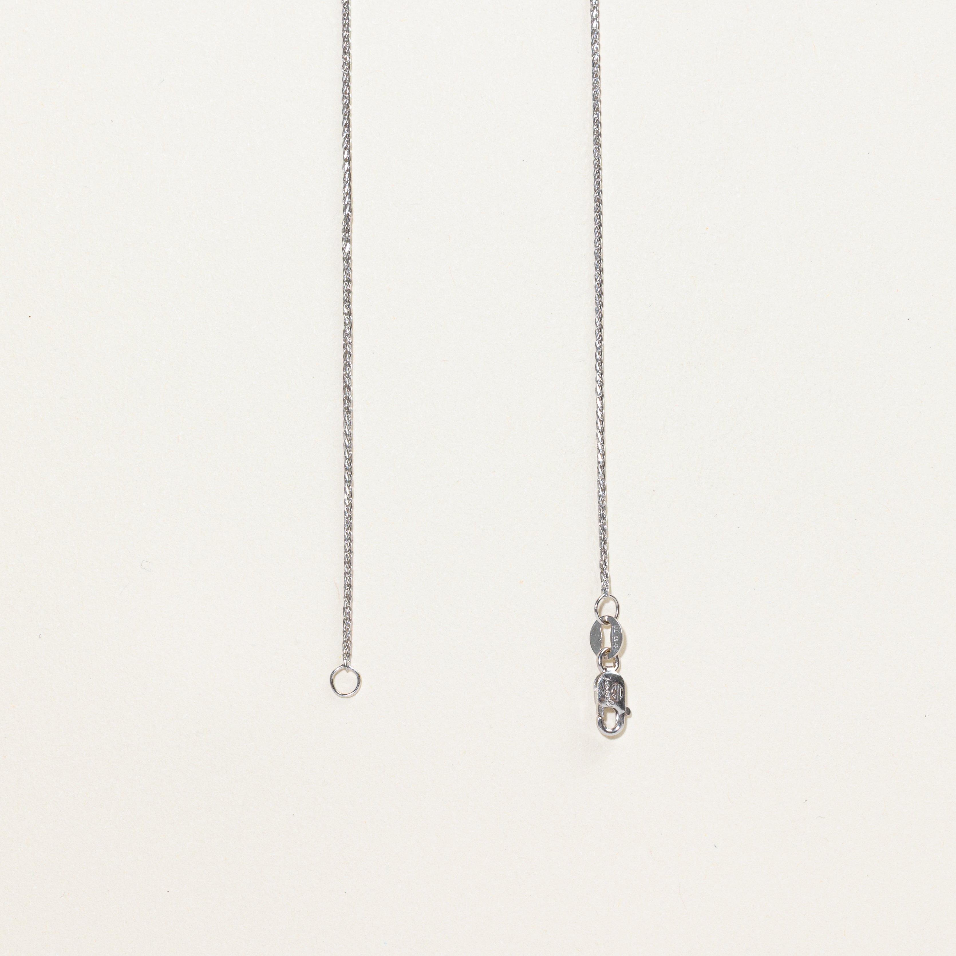 White Gold Diamond Clover Leaf Pendant Necklace | 0.30ct | 18"