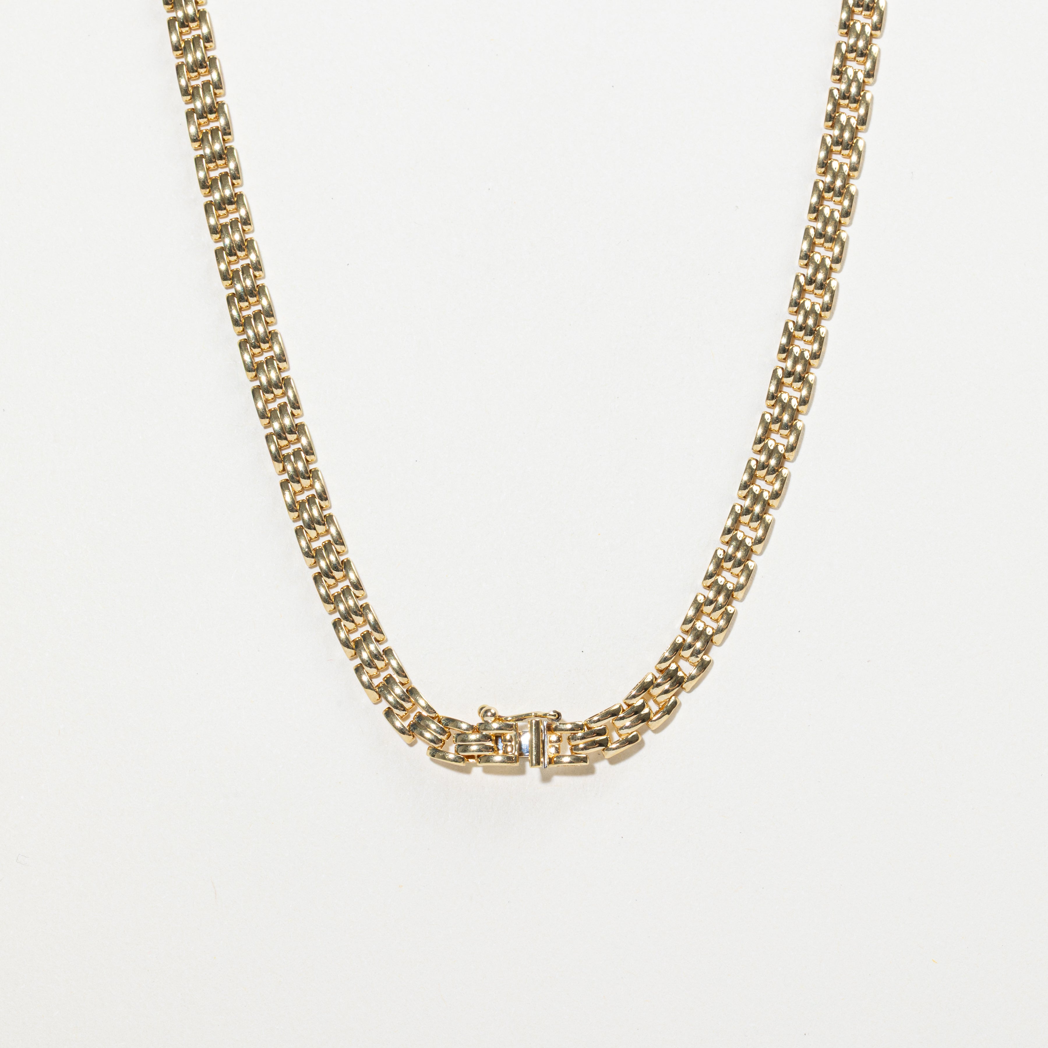 18k Yellow Gold Diamond Hearts Necklace | 0.82ct | 15"