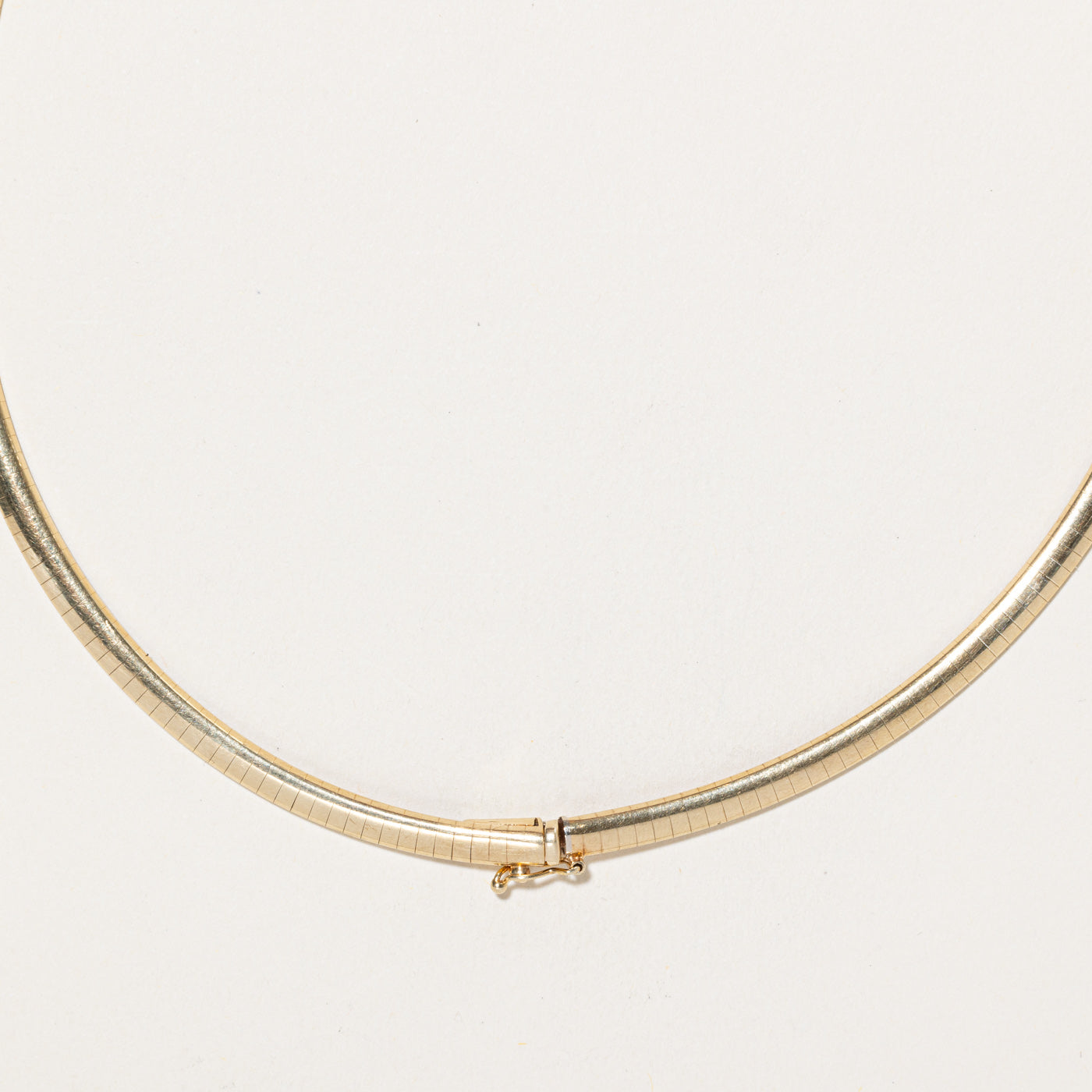 14K Yellow Gold Omega Chain | 16.5"