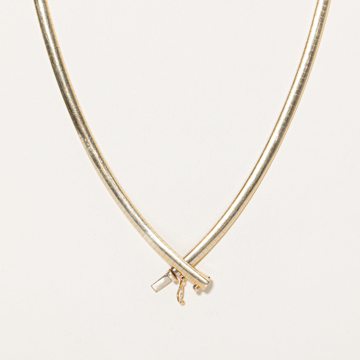 14K Yellow Gold Omega Chain | 16.5"