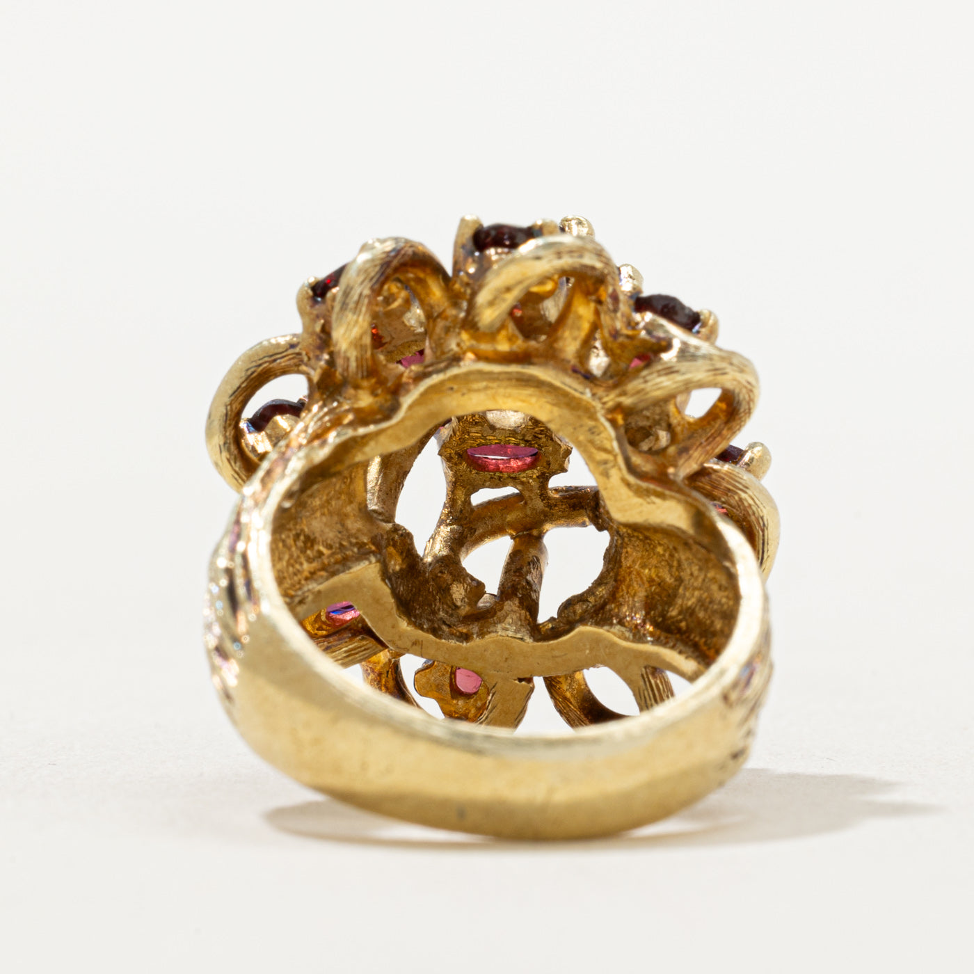 Garnet Cluster Cocktail Ring | 2.50ctw | SZ 6.25