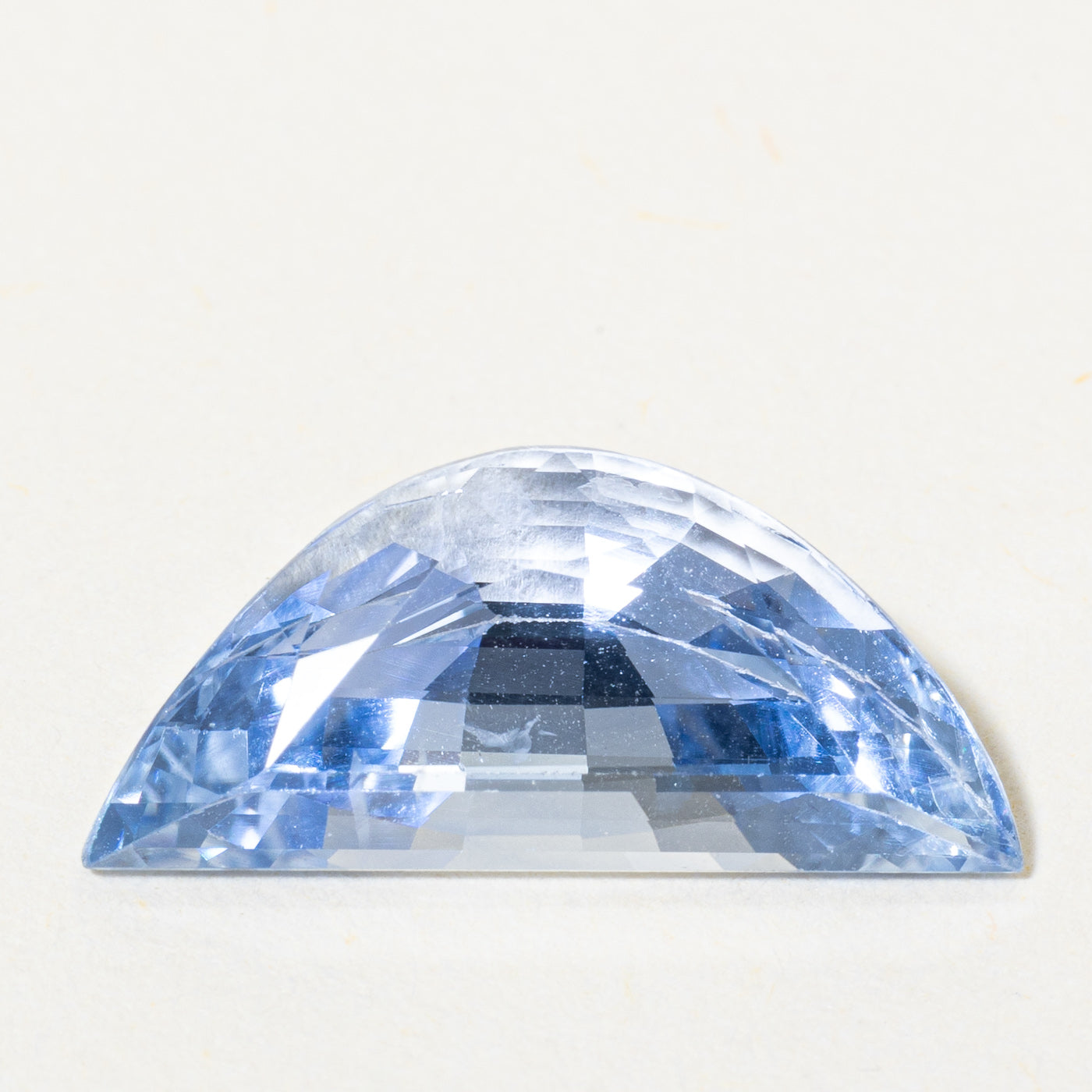 Half Moon Cut Loose Sapphire | 6.25ct