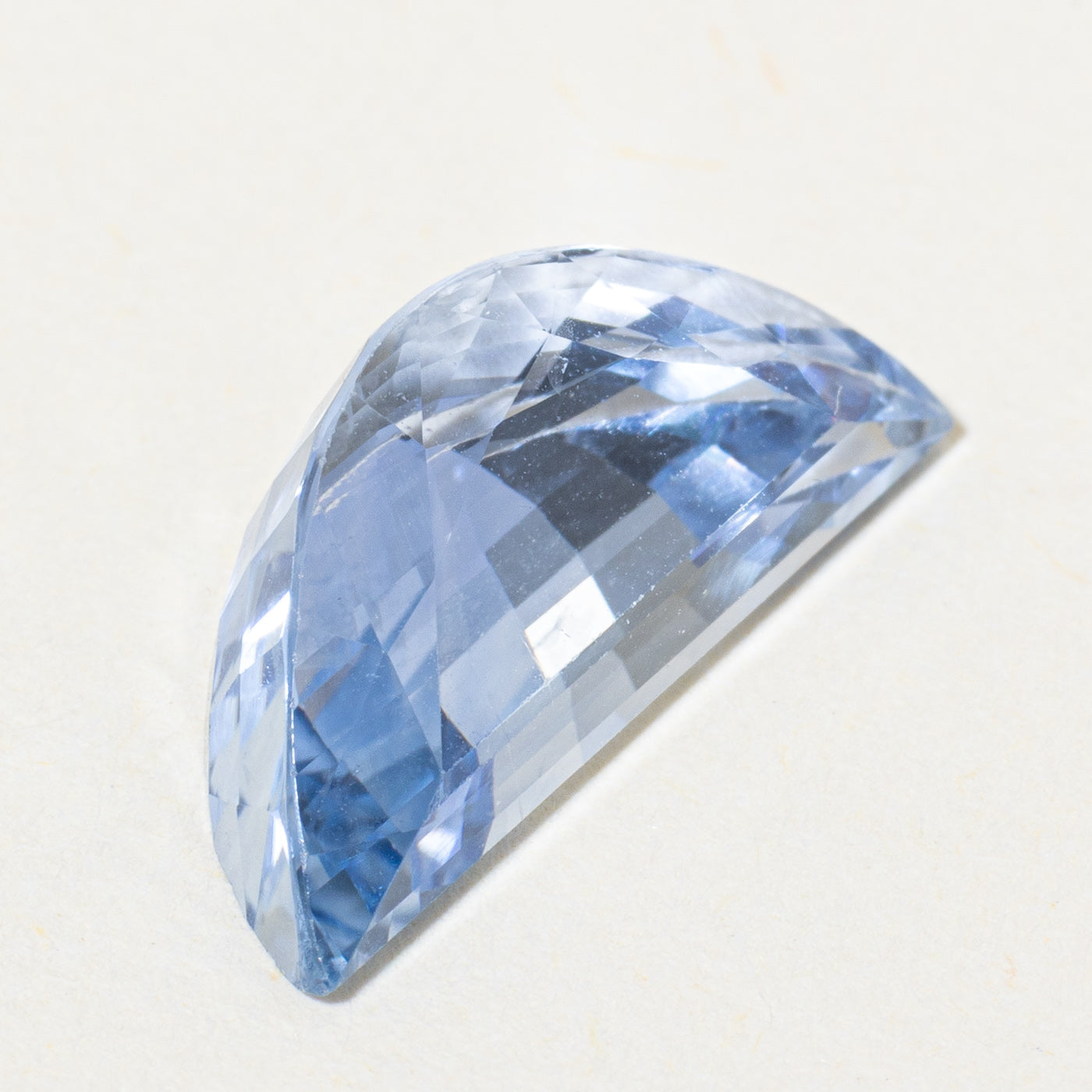 Half Moon Cut Loose Sapphire | 6.25ct